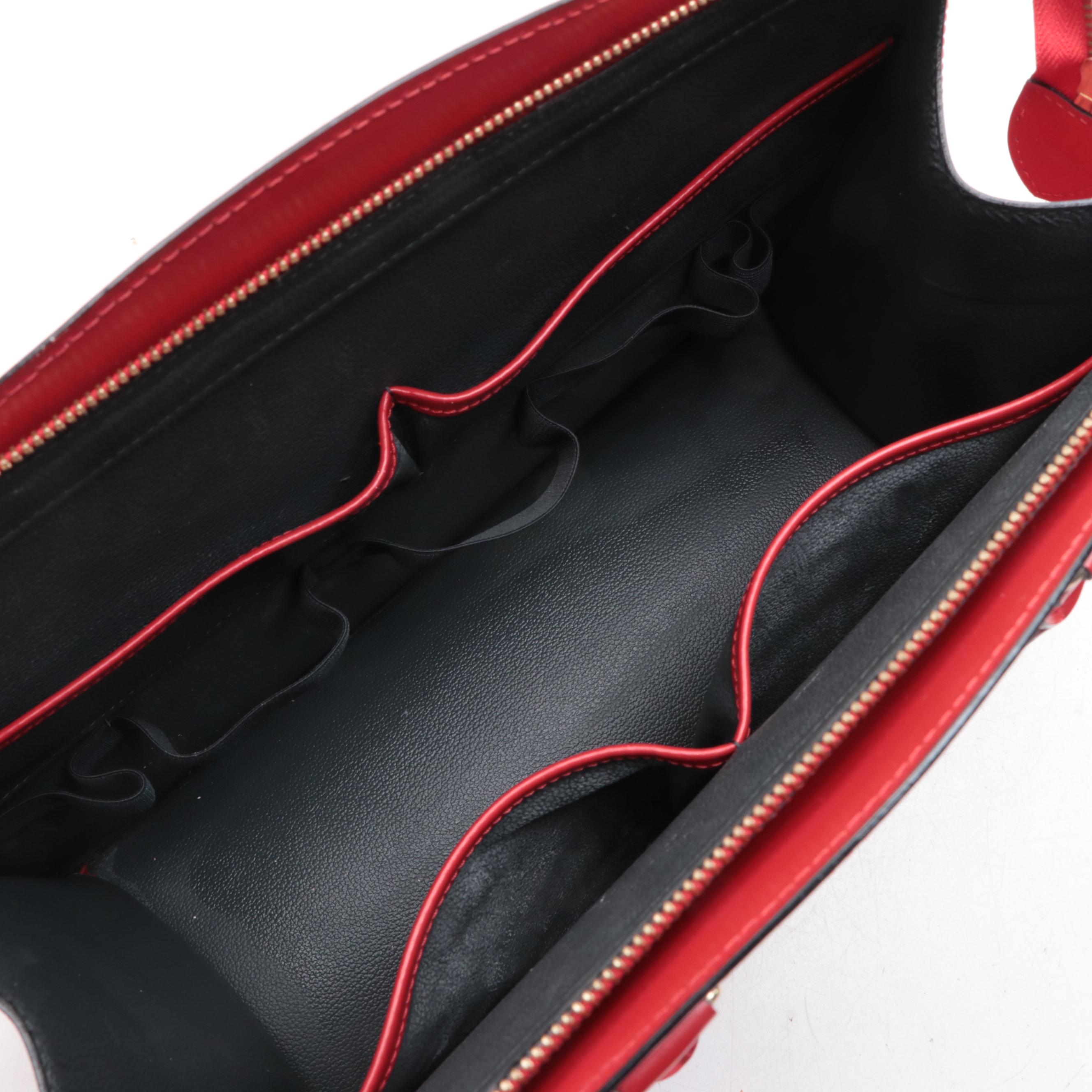 Louis Vuitton Riviera Top Handle Bag in Epi and Smooth Leather