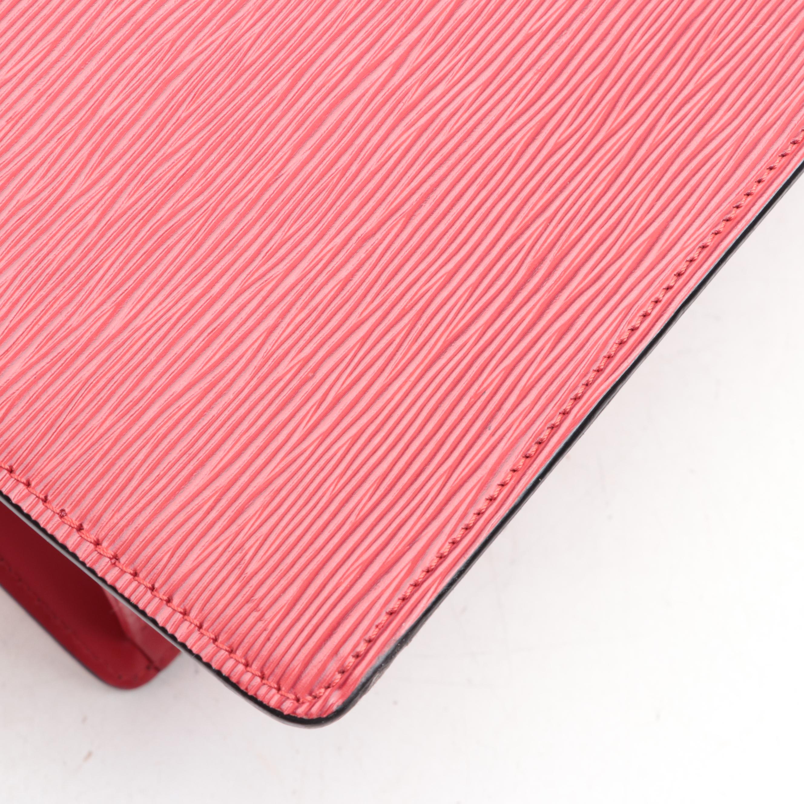 Louis Vuitton Riviera Top Handle Bag in Epi and Smooth Leather