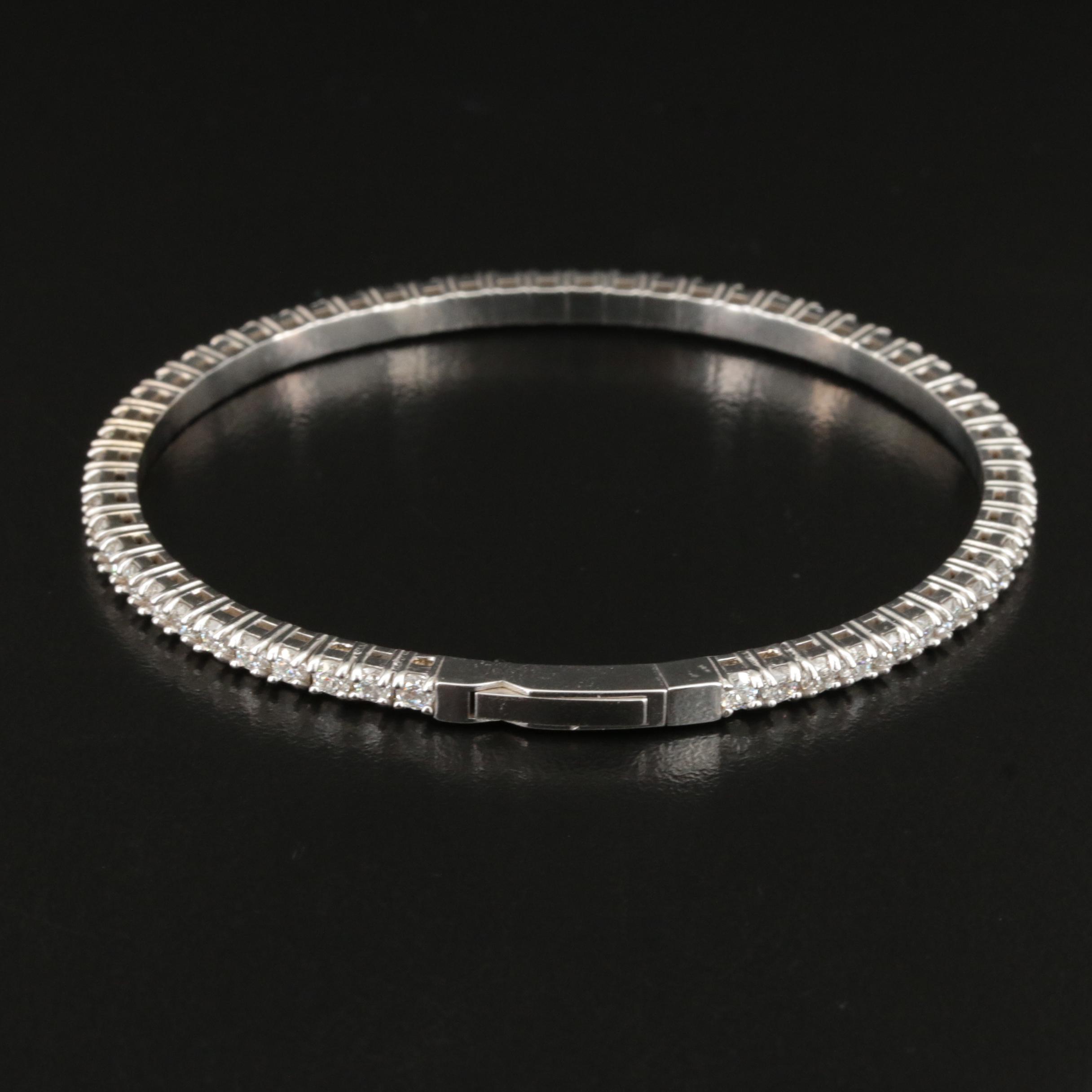 14K 3.50 CTW Diamond Bangle
