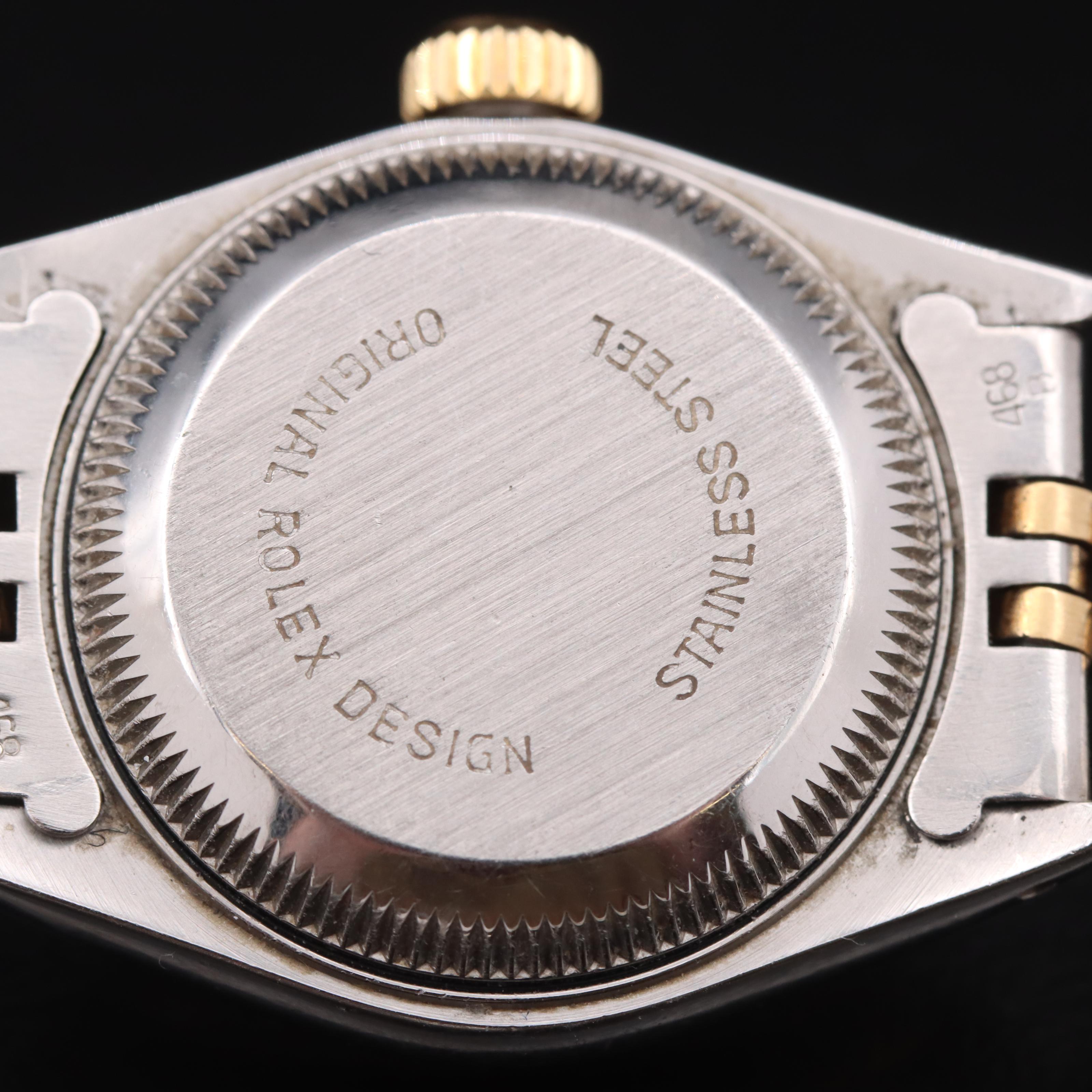 1985 Rolex Oyster Perpetual Datejust 18K and Stainless Steel Watch