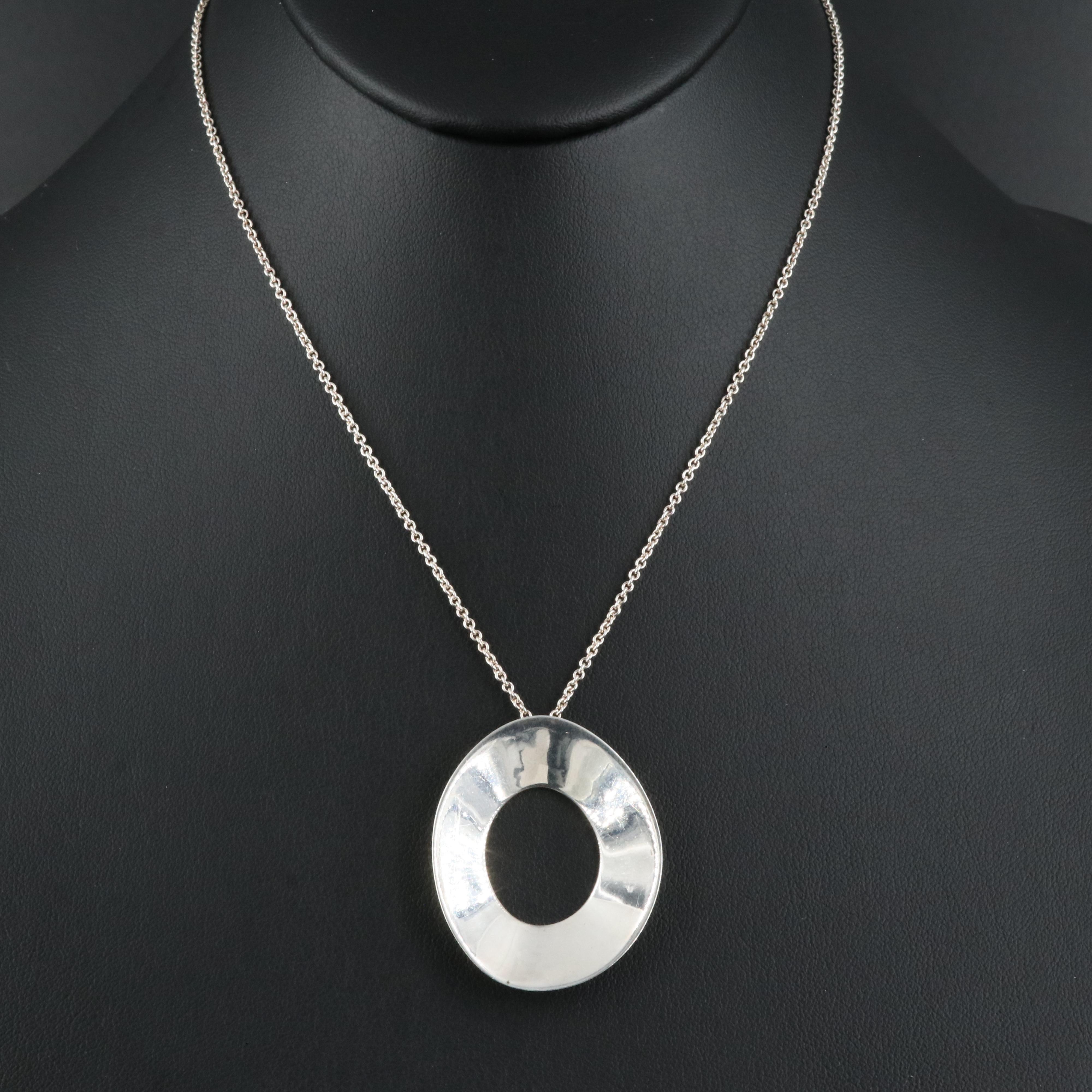 Frank Gehry for Tiffany & Co. Sterling Pendant Necklace