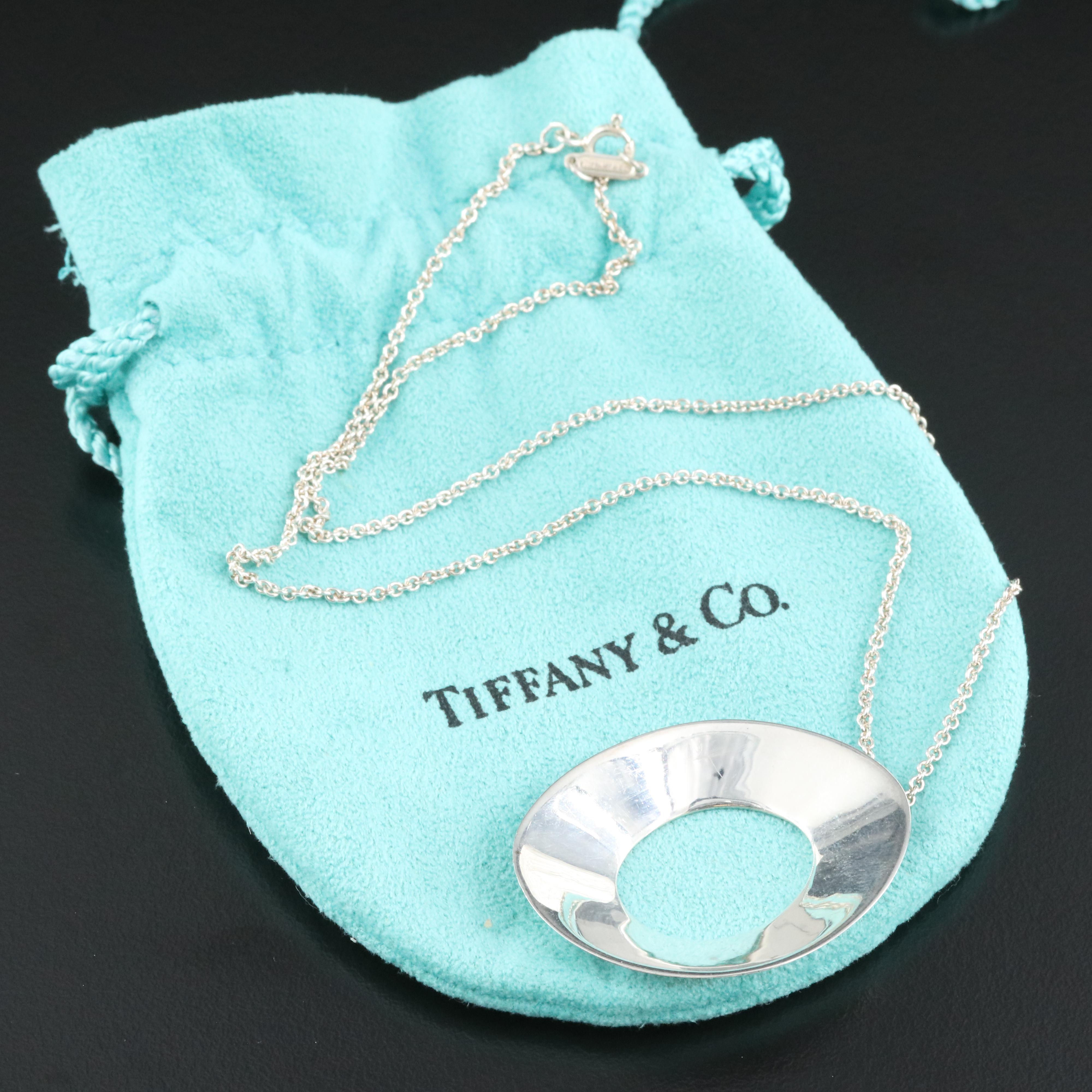 Frank Gehry for Tiffany & Co. Sterling Pendant Necklace