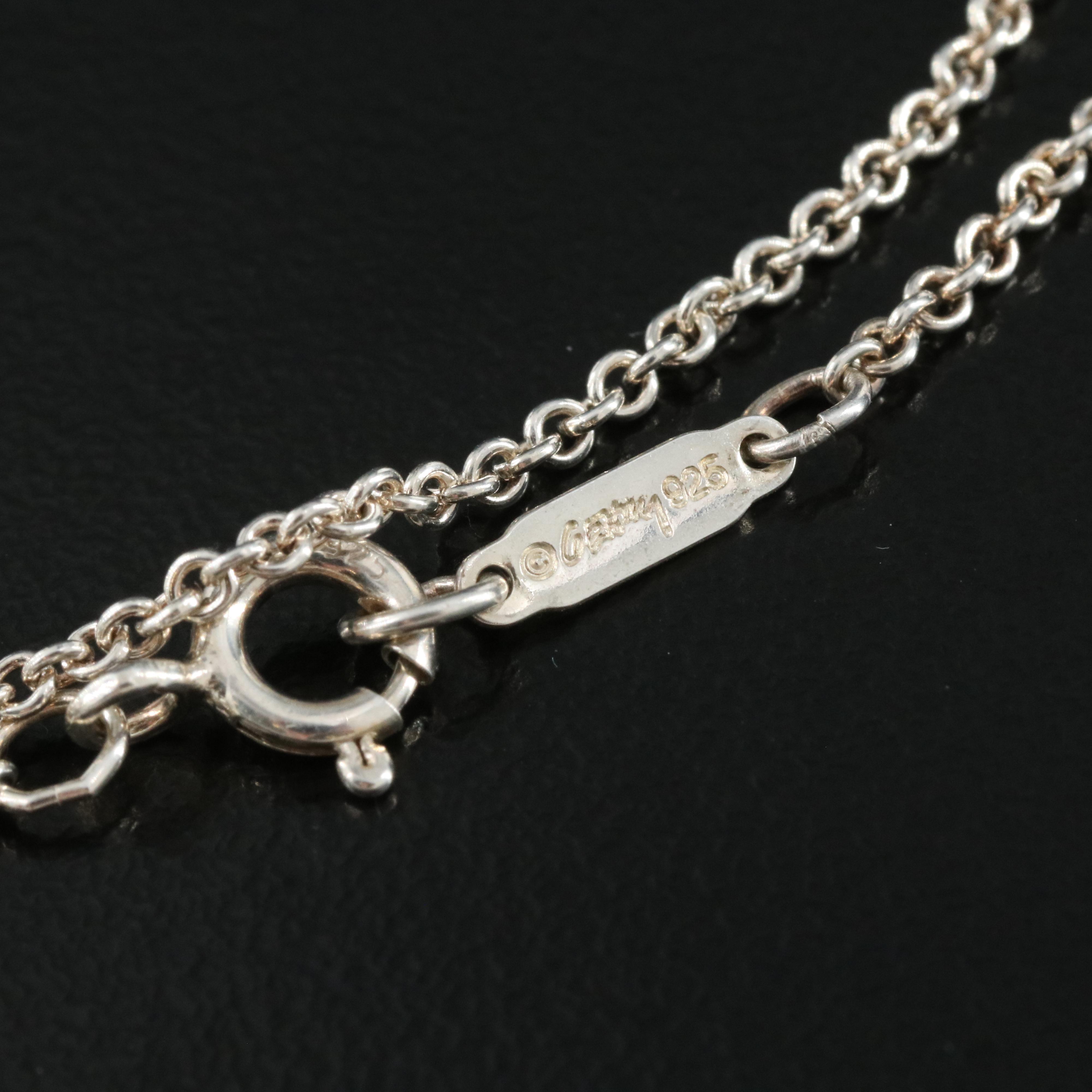 Frank Gehry for Tiffany & Co. Sterling Pendant Necklace