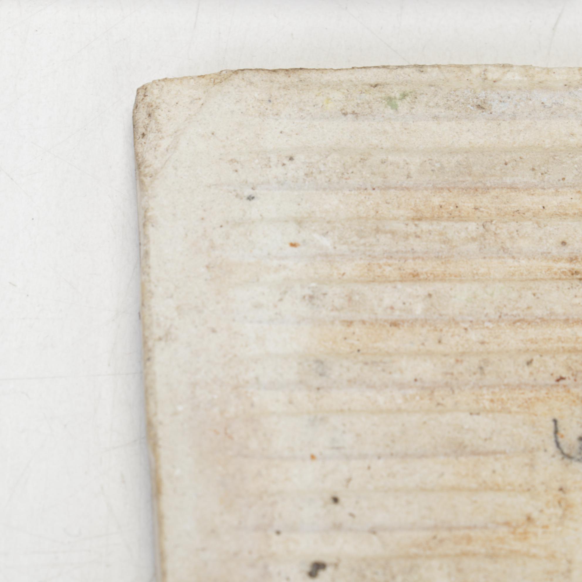 Nelson & Billie "McCoy" Pedestal Planters with Yellow and Blue Glazed Tiles