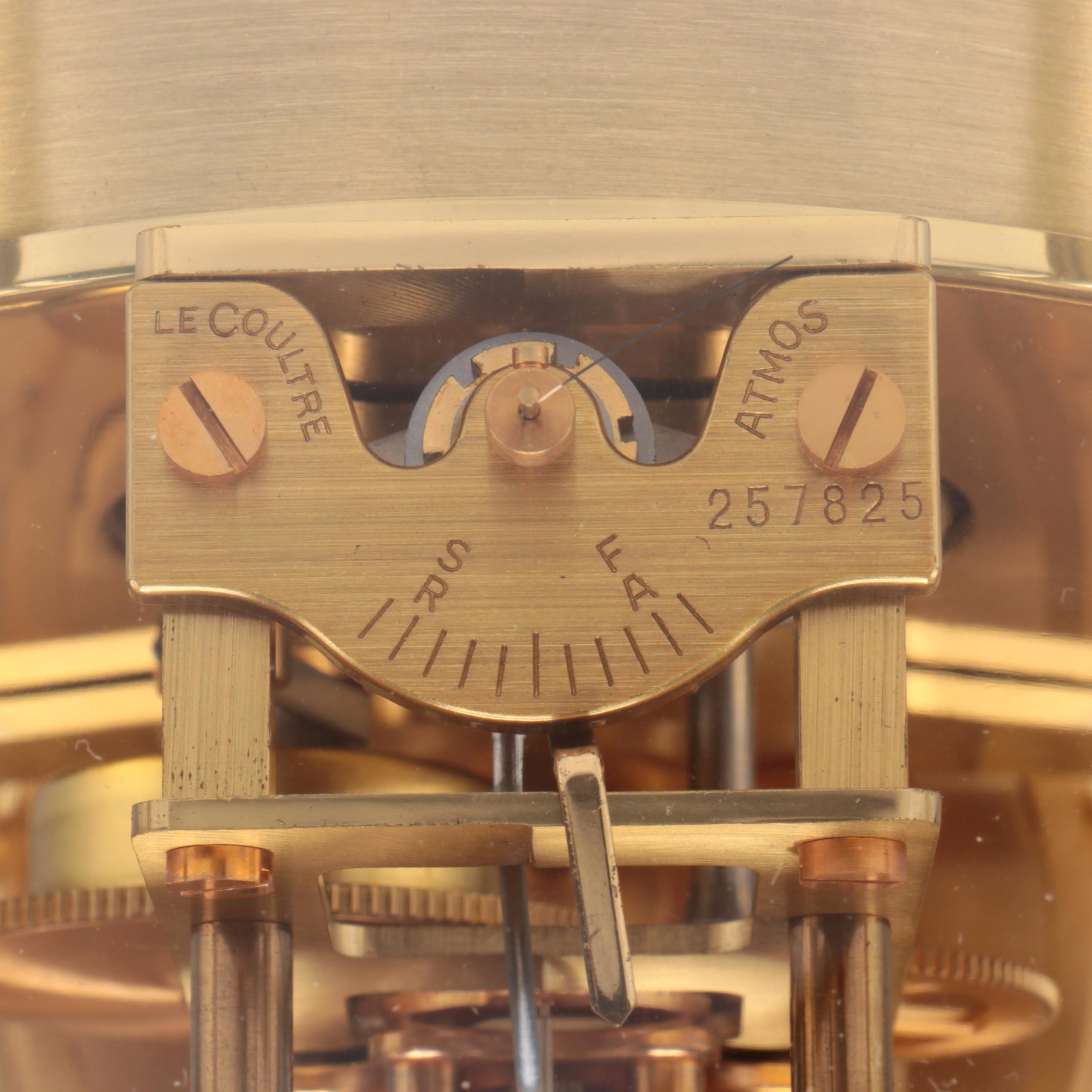 Jaeger-LeCoultre "Atmos" Self-Winding Perpetual Motion Mantel Clock