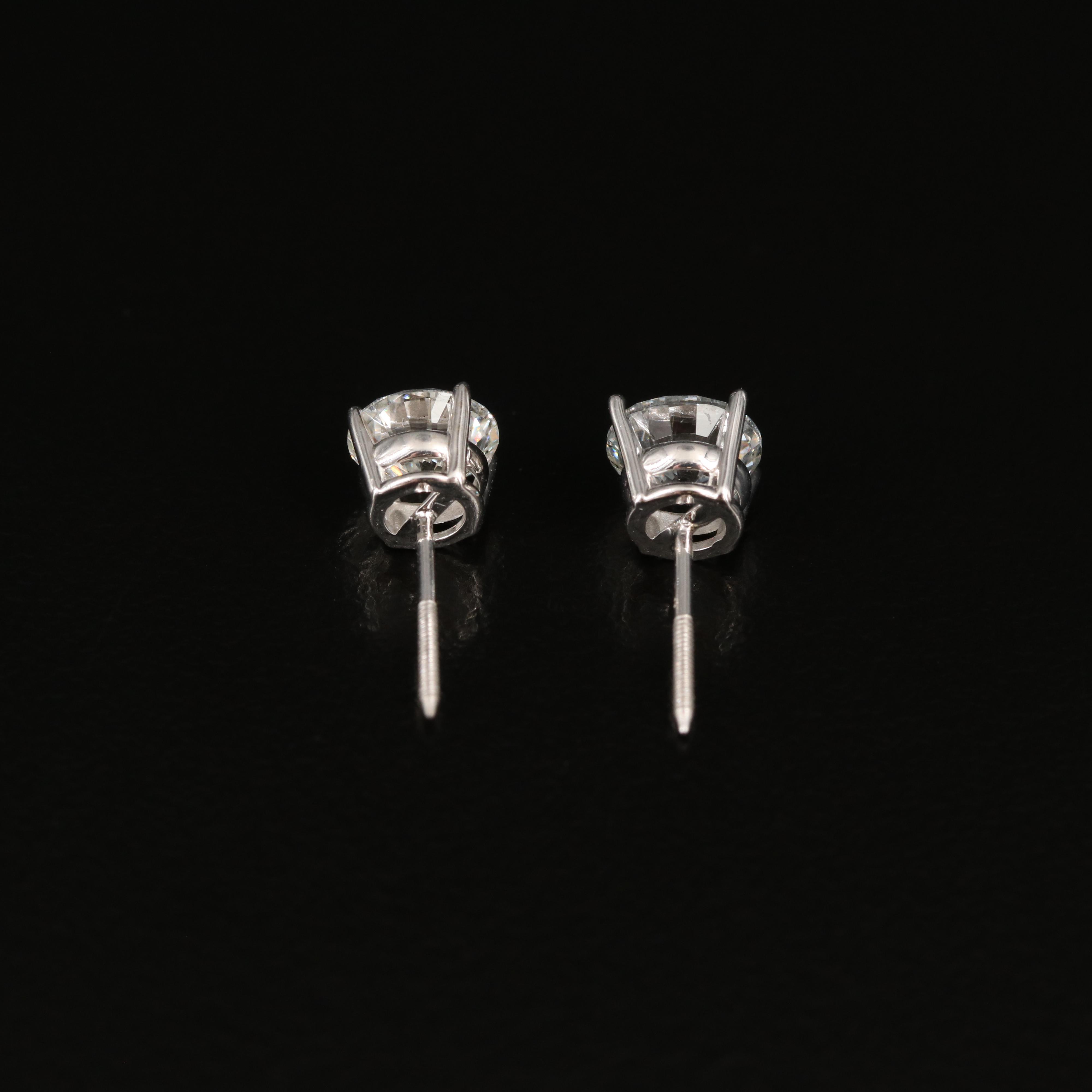 14K 1.60 CTW Lab Grown Diamond Stud Earrings