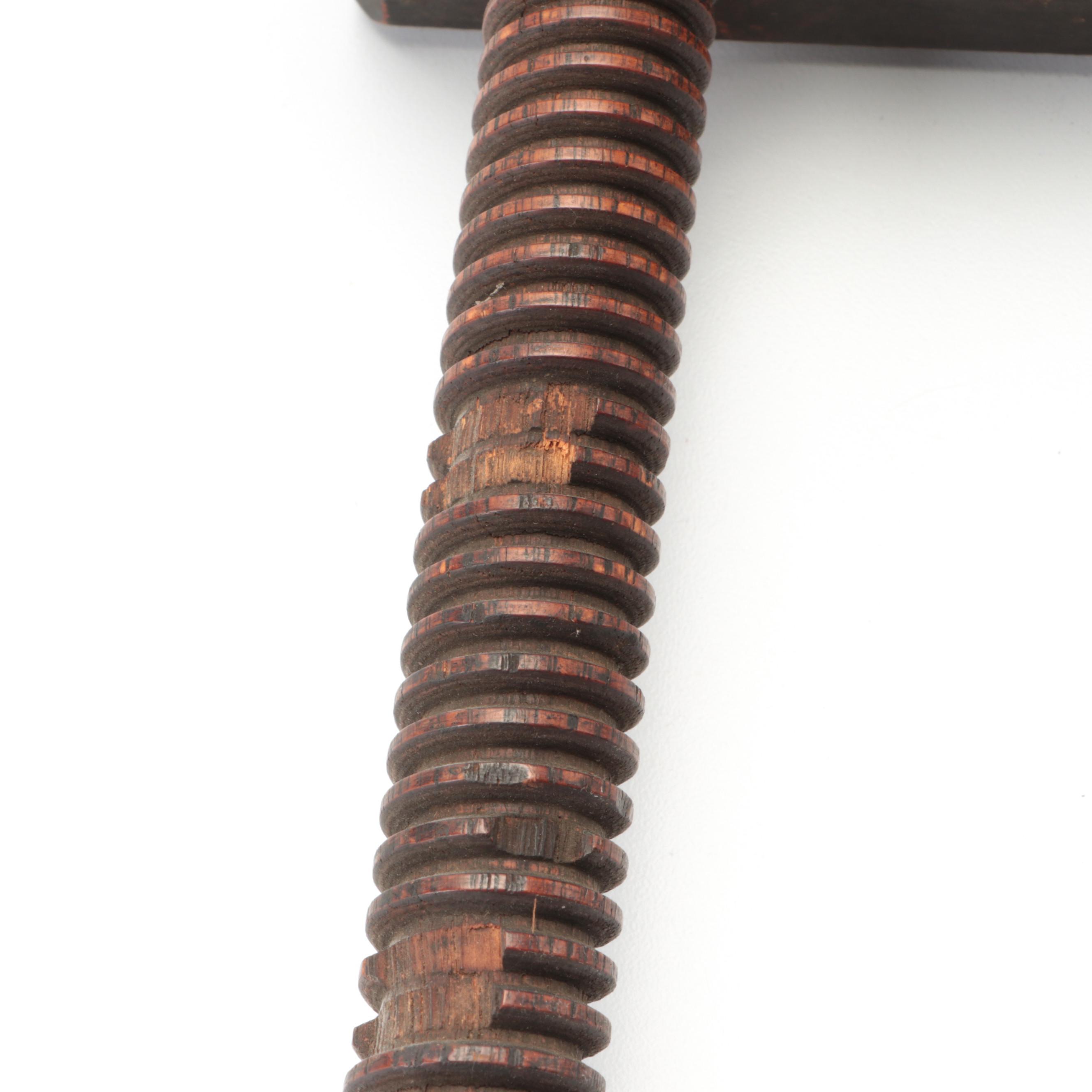 Wooden Hand Screw Woodworking Clamps