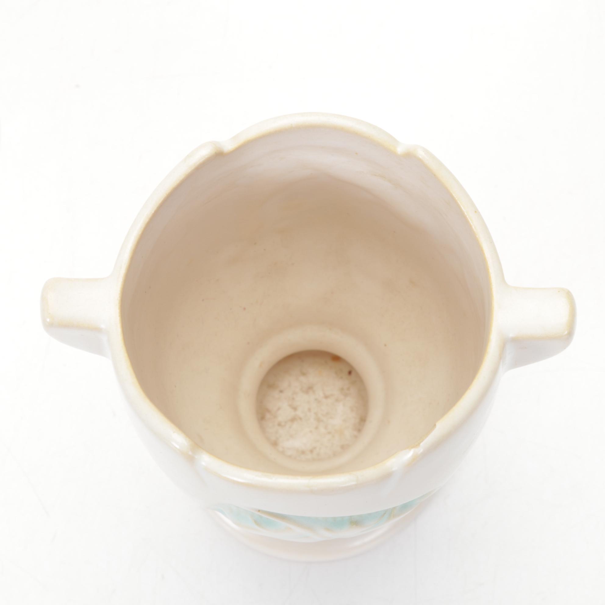 Roseville Silhouette Vase with Larry Allen Art Pottery Vase