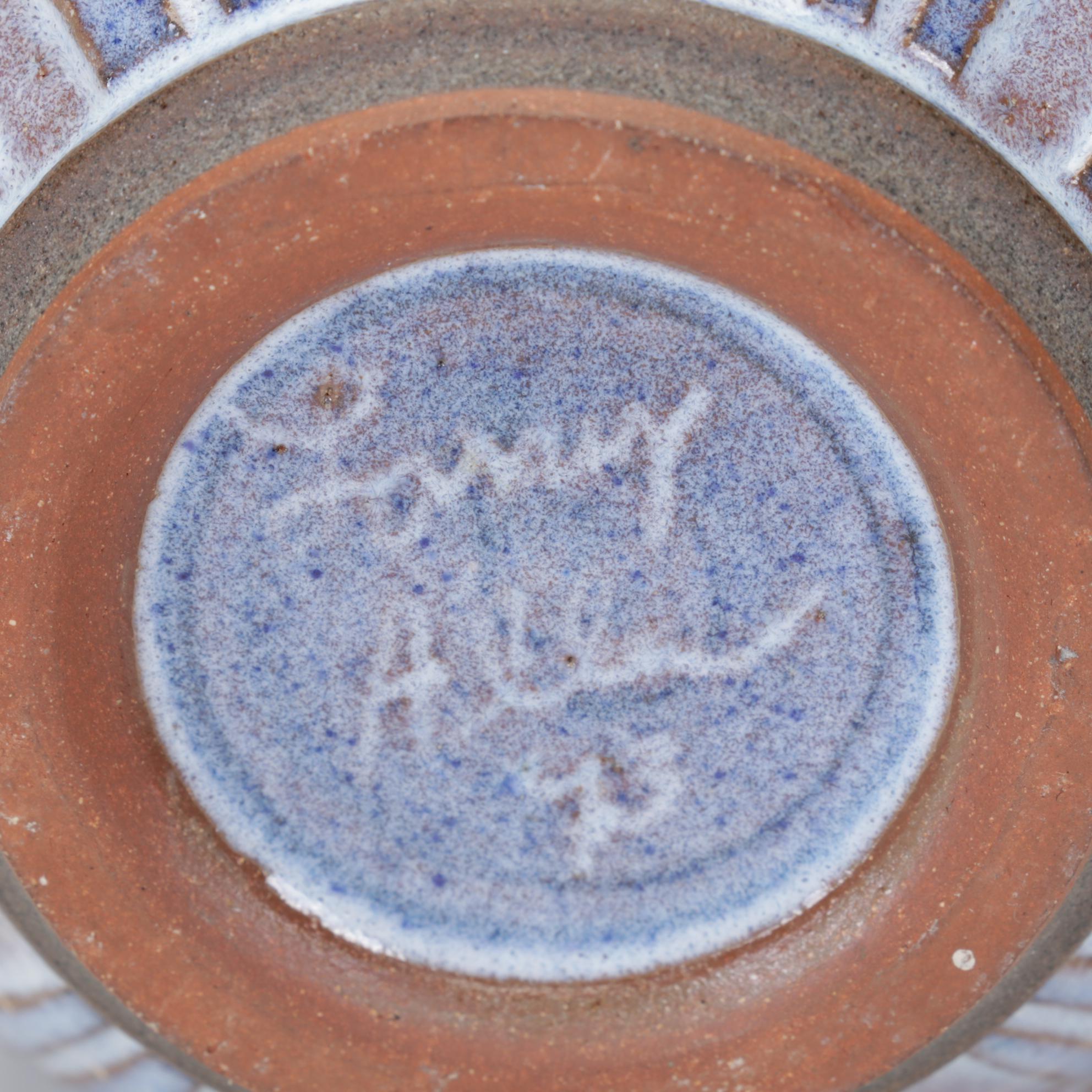 Roseville Silhouette Vase with Larry Allen Art Pottery Vase