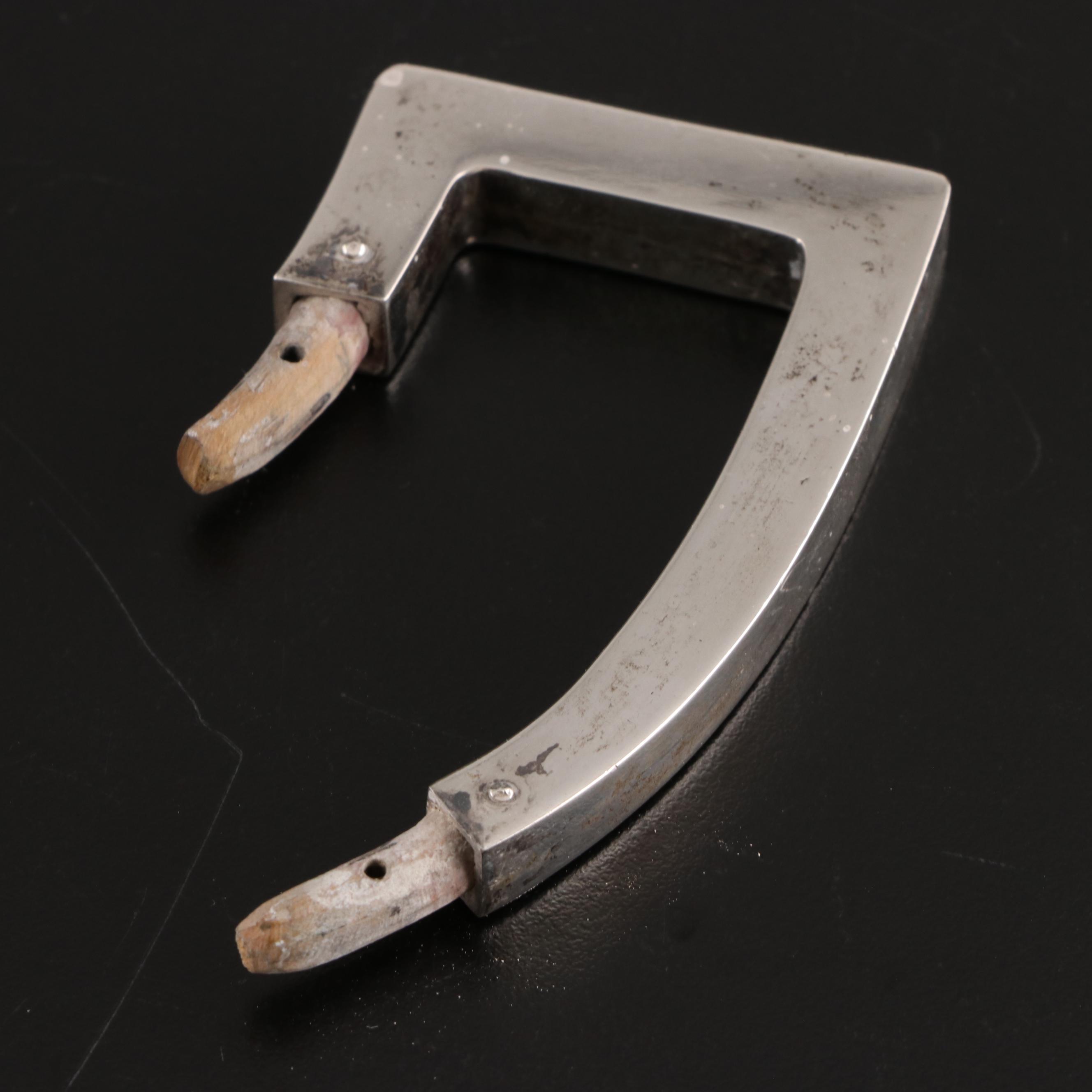 German 800 Silver Tea and Coffee Pots with Reed-and-Tie Bordered Serving Tray