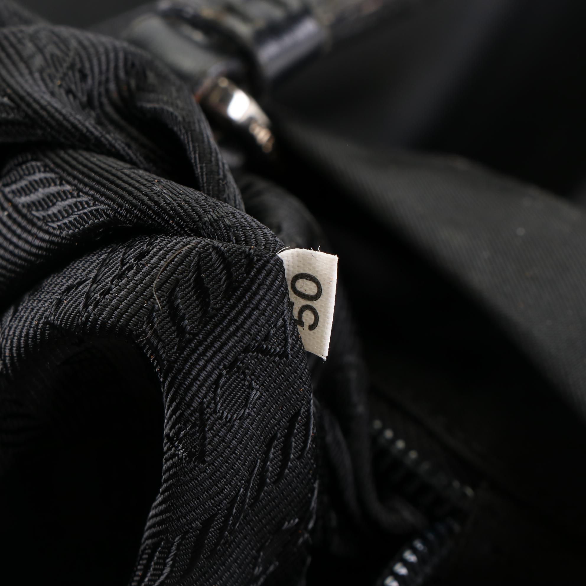 Prada Nylon Tessuto and Leather Tote