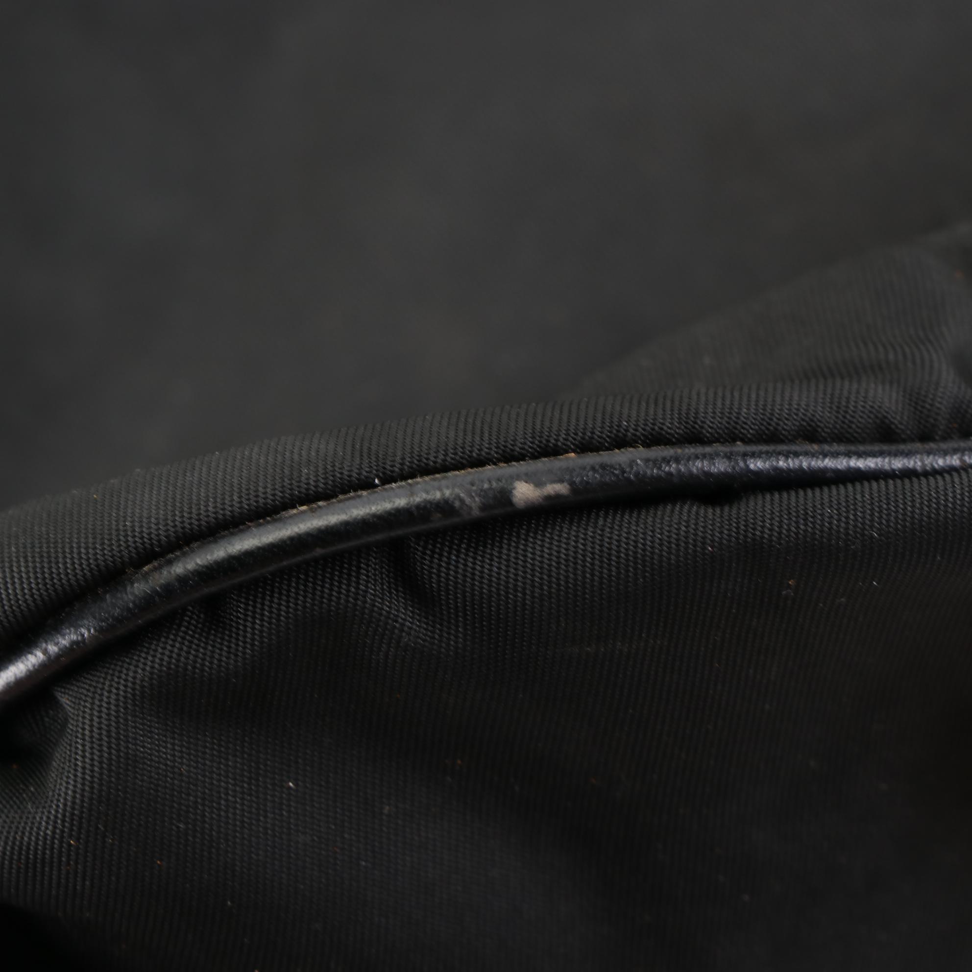 Prada Nylon Tessuto and Leather Tote