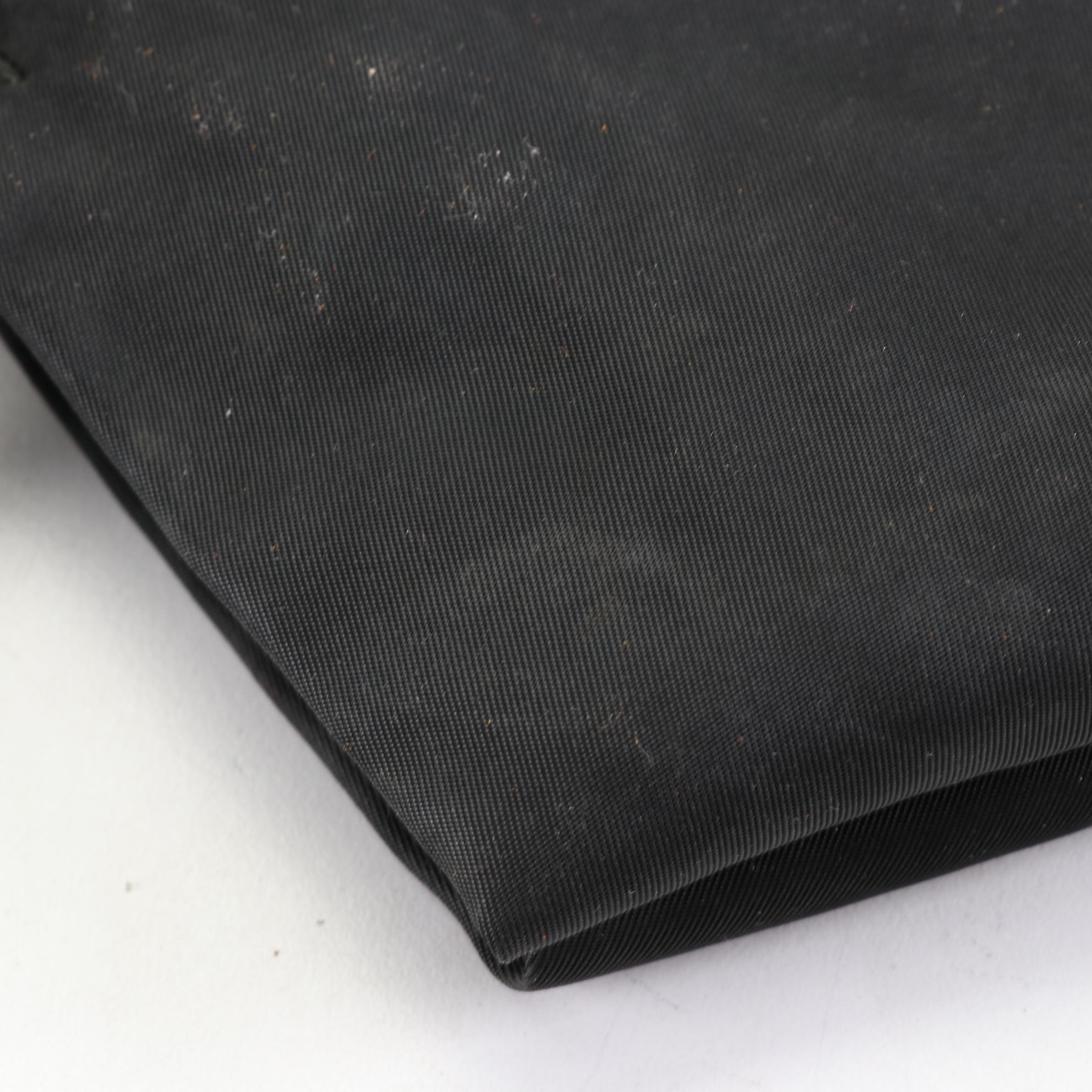 Prada Nylon Tessuto and Leather Tote