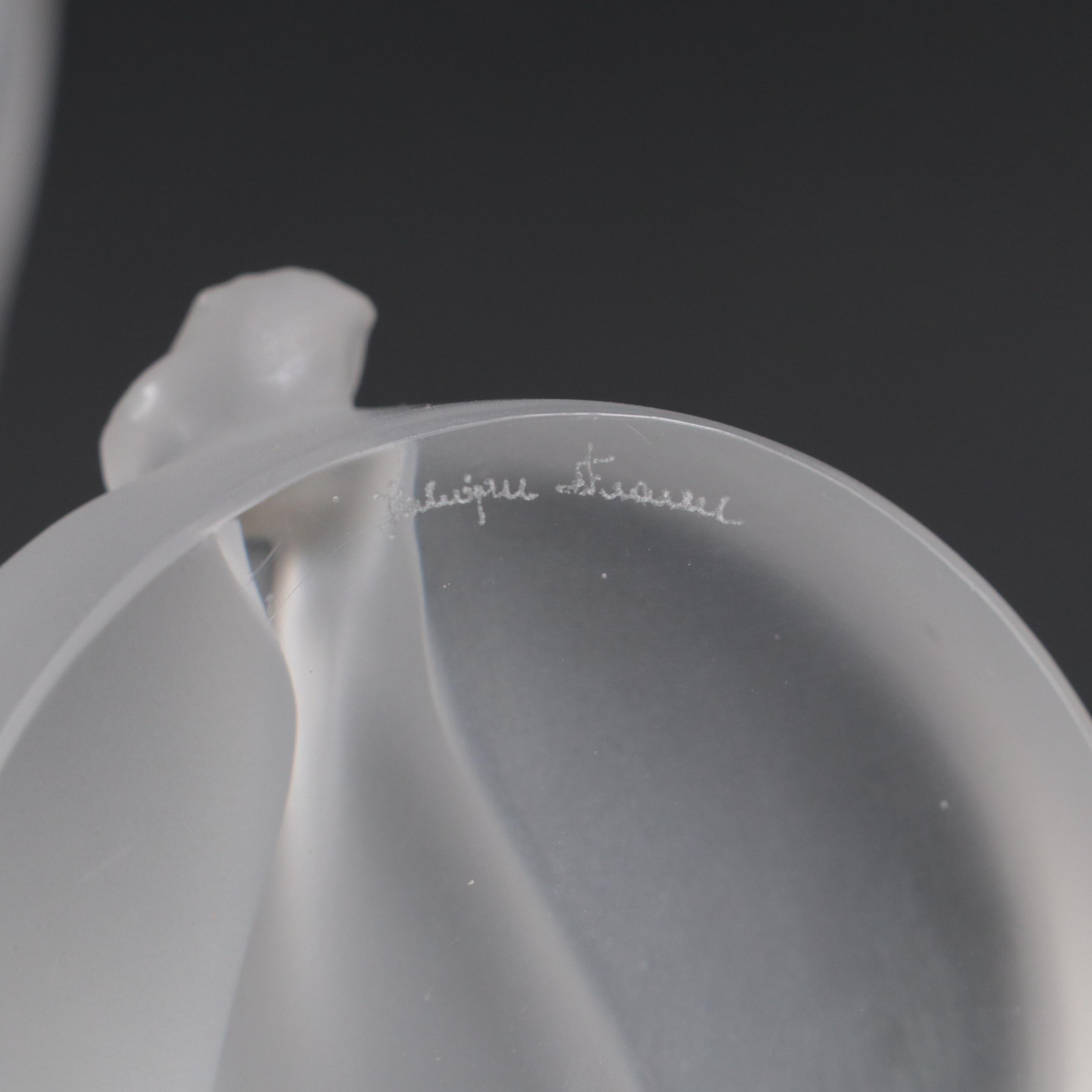 Lalique "Chrysis" Frosted Crystal Figural Paperweight, 1945–1977