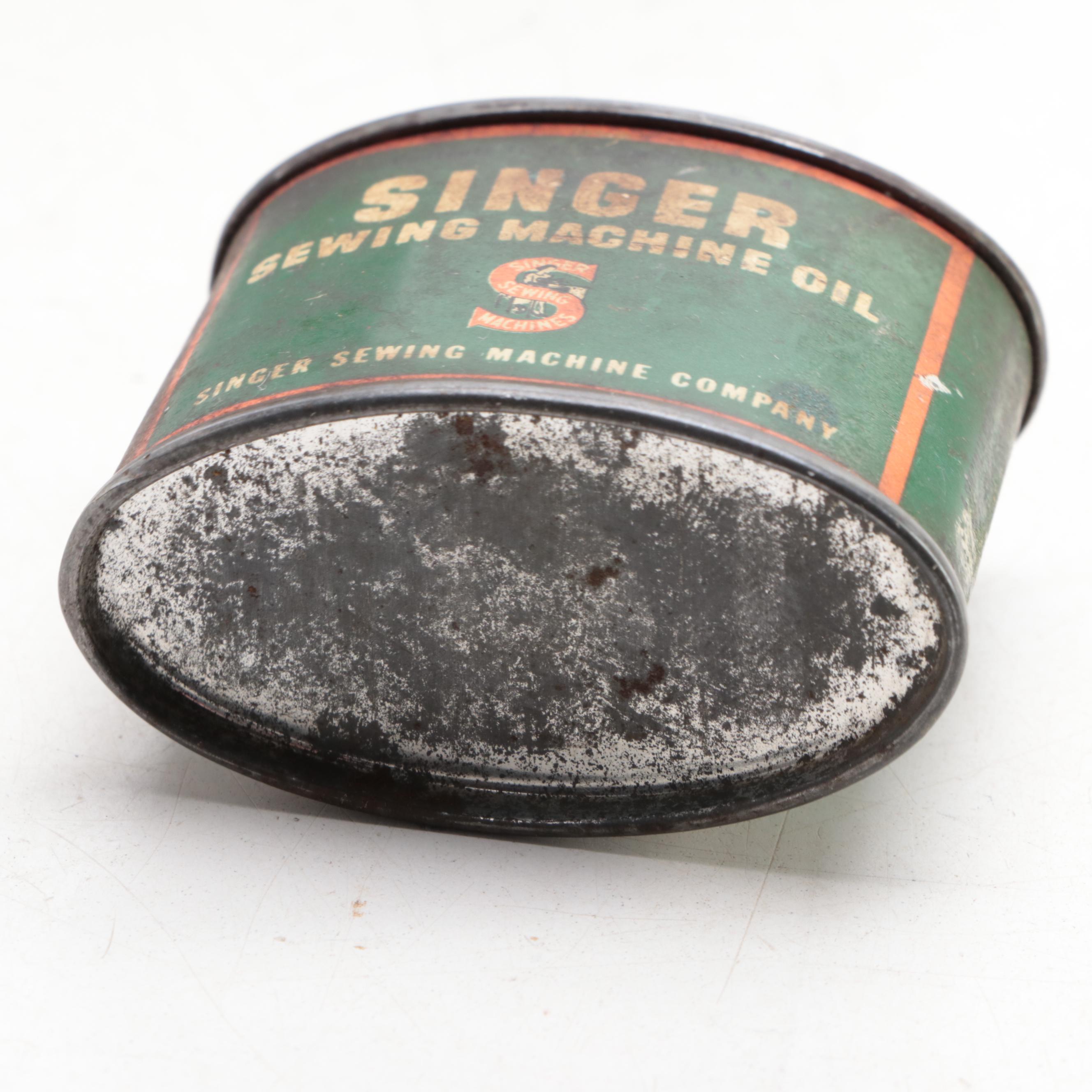 Dixon's Graphited Oil, Maytag Company, Pfaff and Other Oil Cans