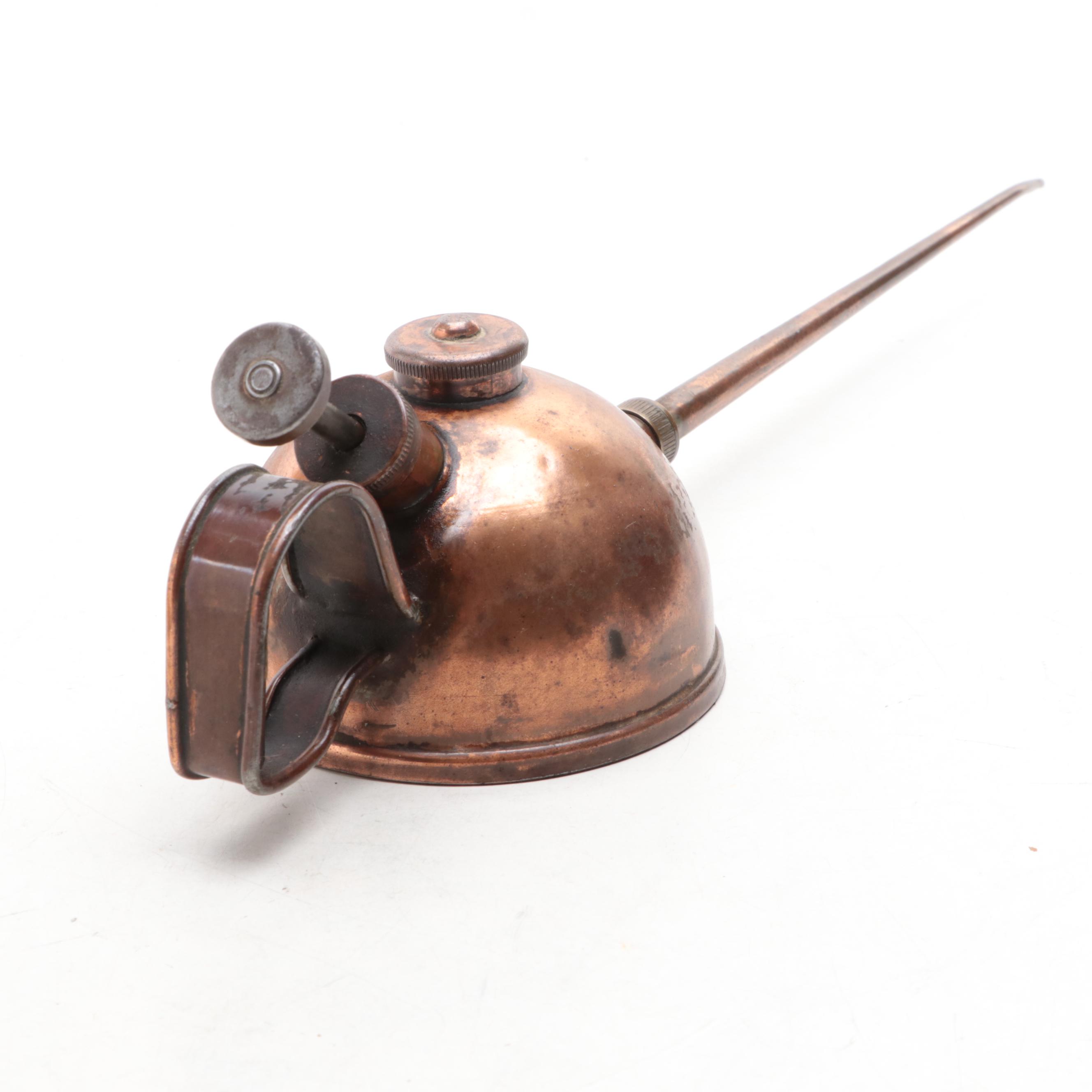 Eagle with Other Metal Oil Cans, Early to Mid-20th Century