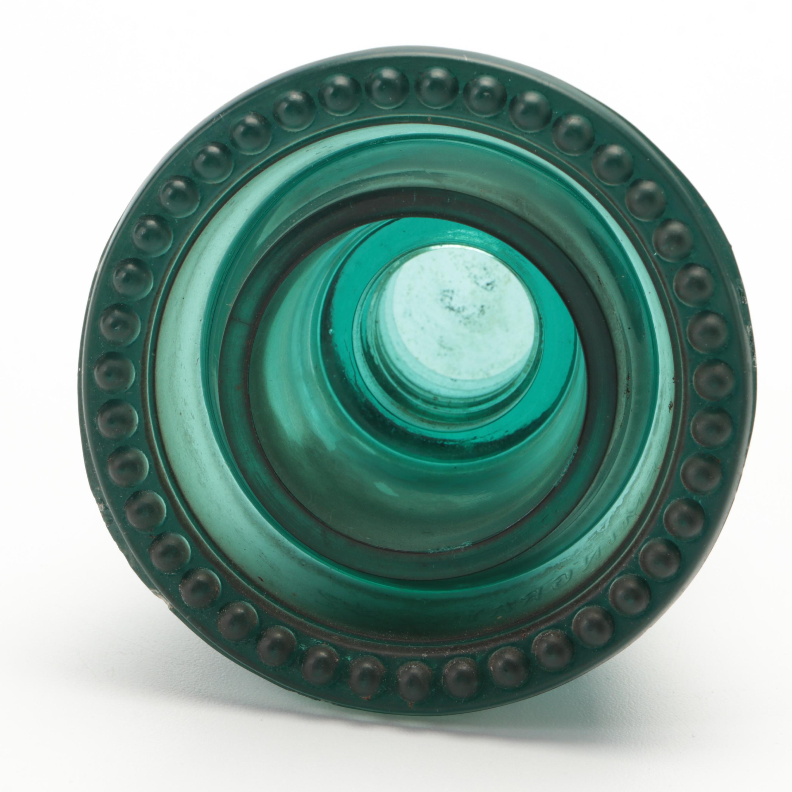 Hemingray Number 40 and 26 Glass Insulators