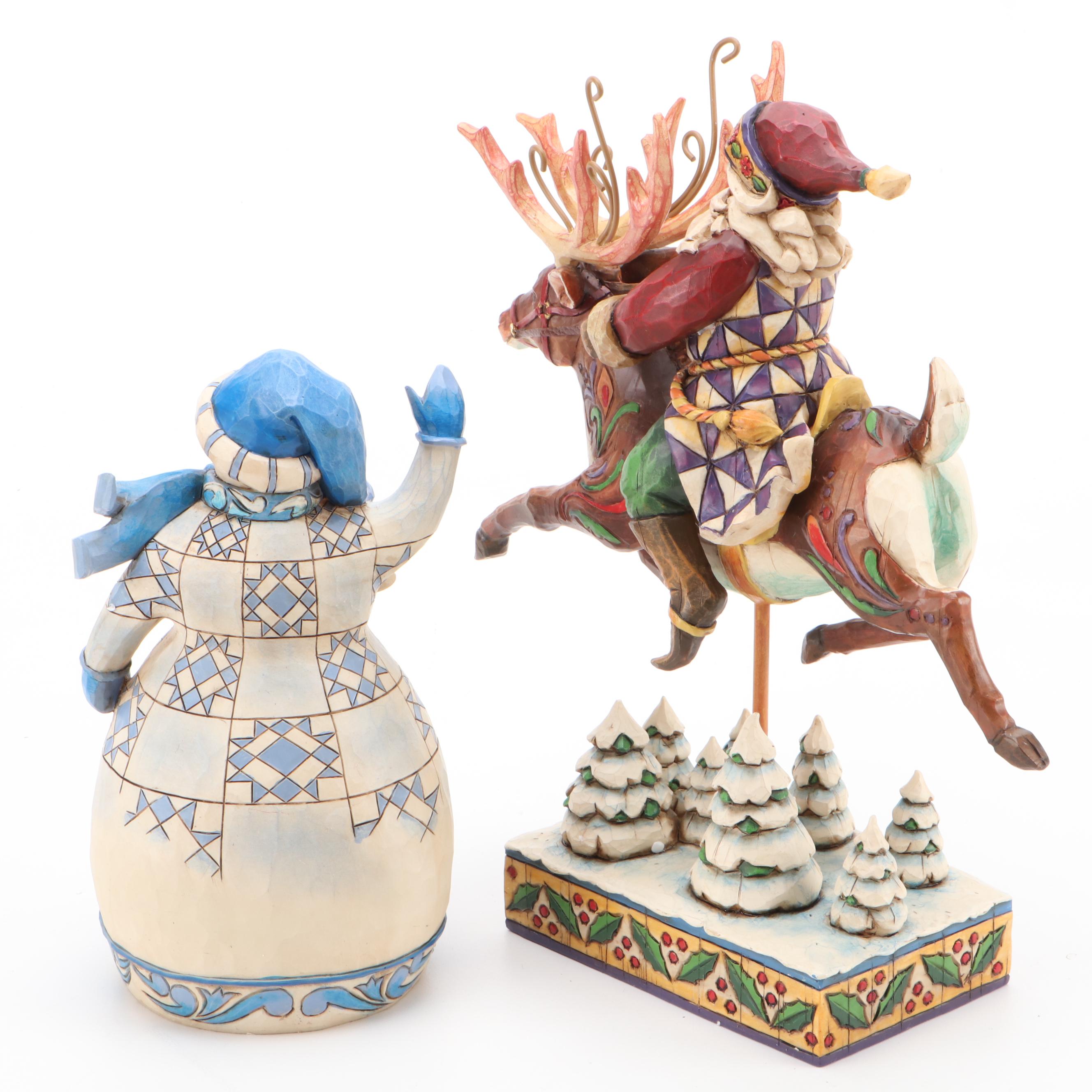 Jim Shore Heartwood Creek Resin Christmas Figurines and Ornaments