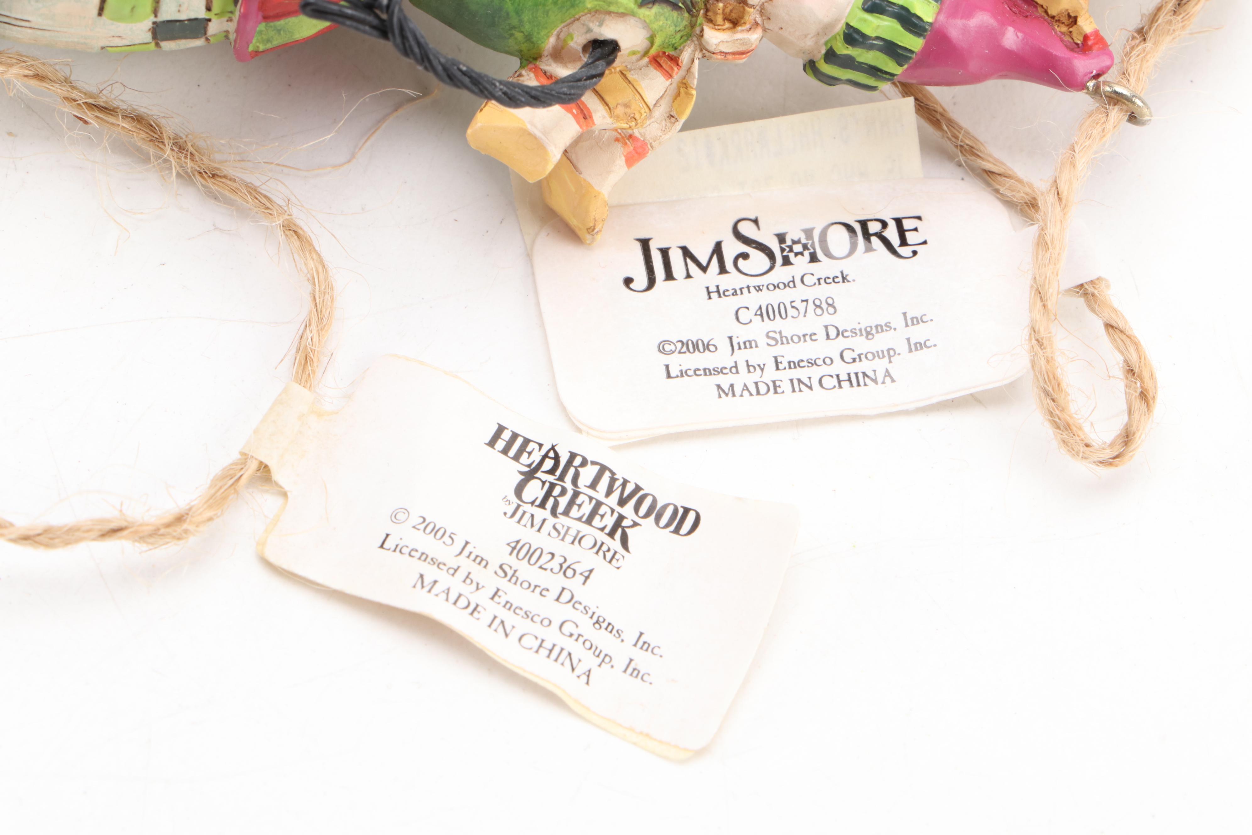 Jim Shore Heartwood Creek Resin Christmas Figurines and Ornaments