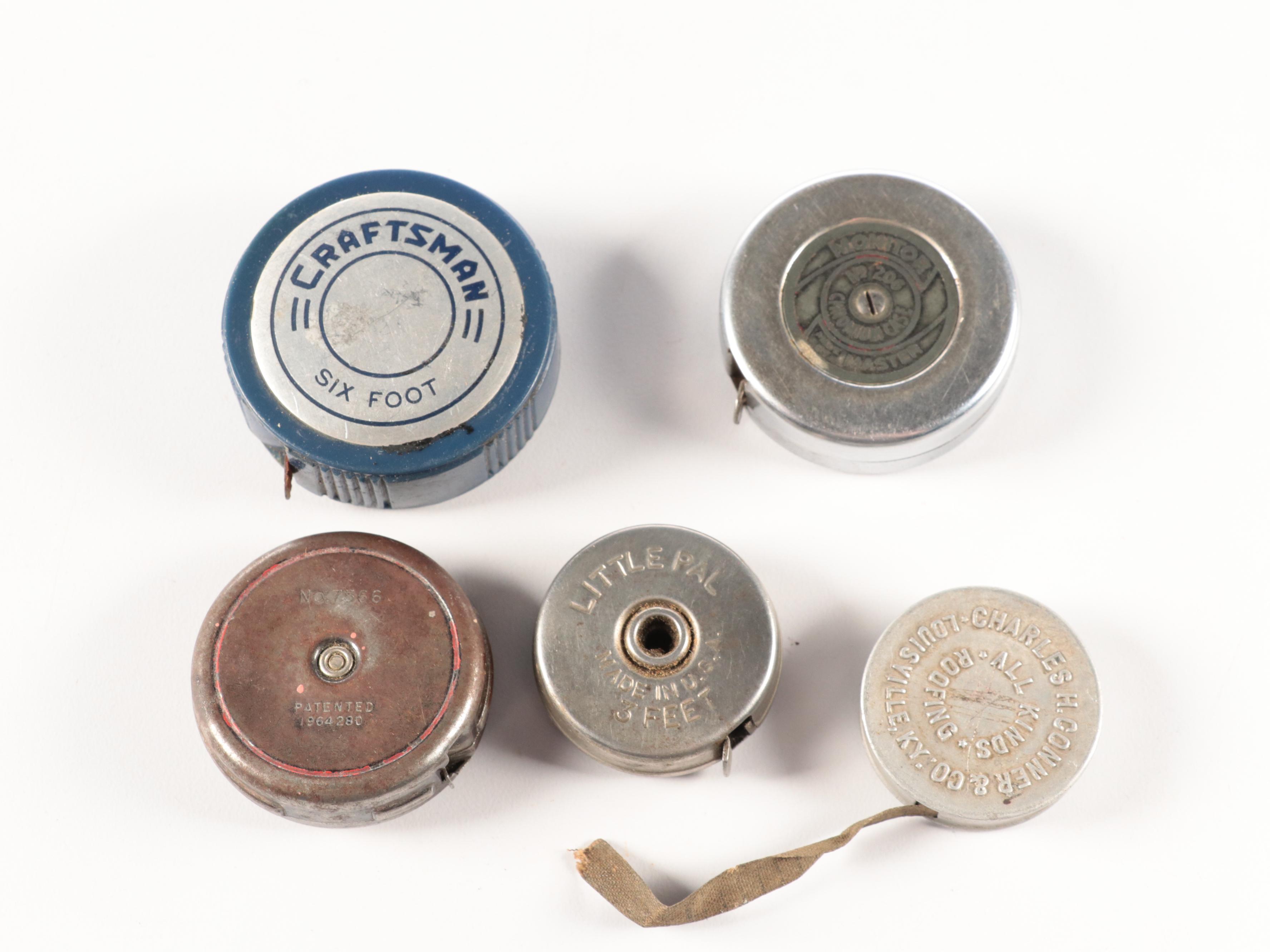 Carlson & Sullivan, Lufkin, Stanley, Craftsman and Other Tape Measures