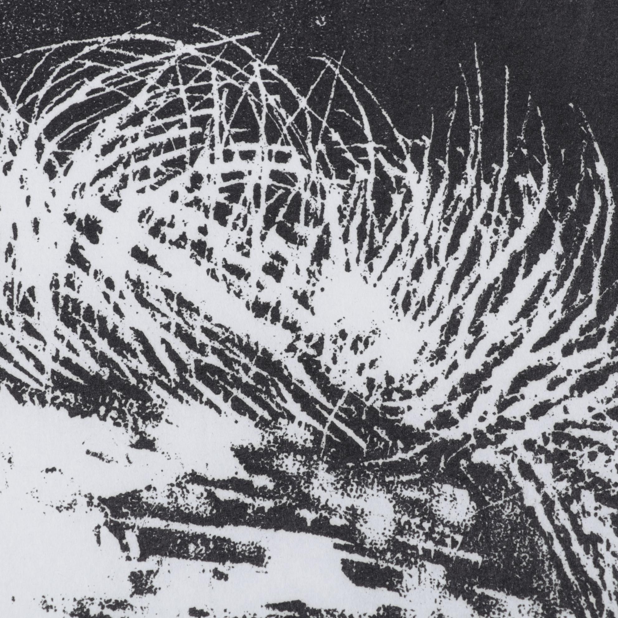 Sidney Chafetz Woodcut "A. J. Muste," 1967