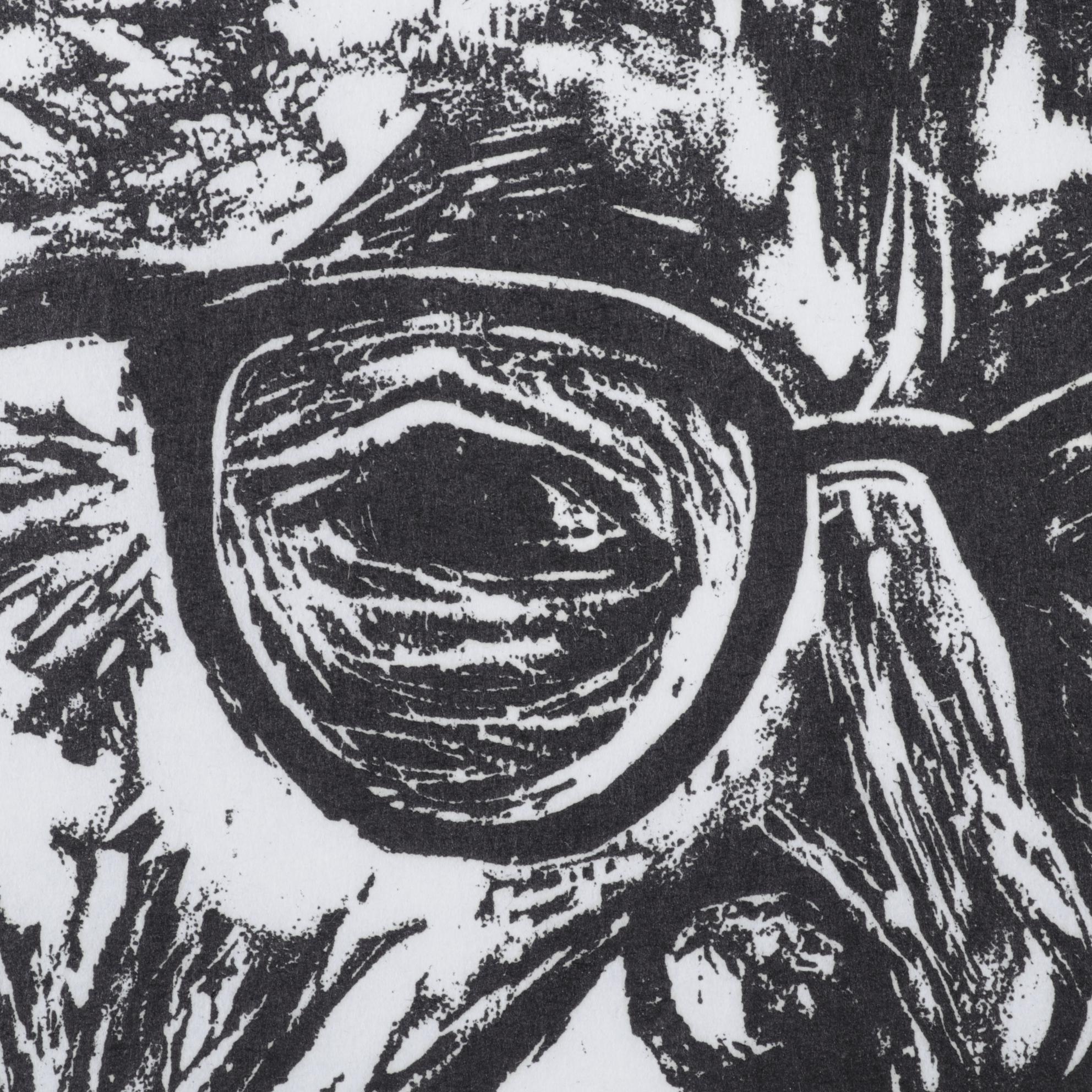 Sidney Chafetz Woodcut "A. J. Muste," 1967
