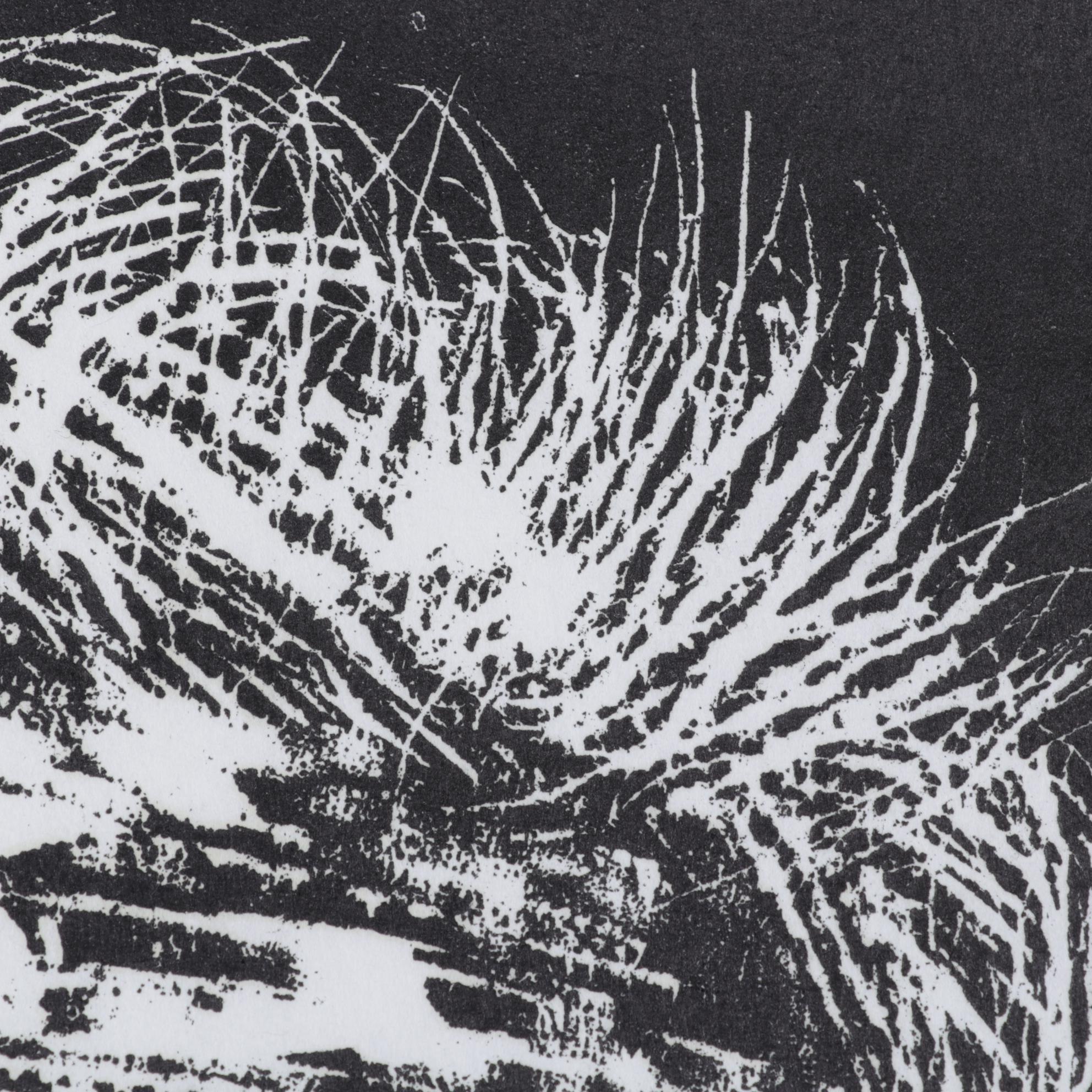 Sidney Chafetz Woodcut "A. J. Muste," 1967