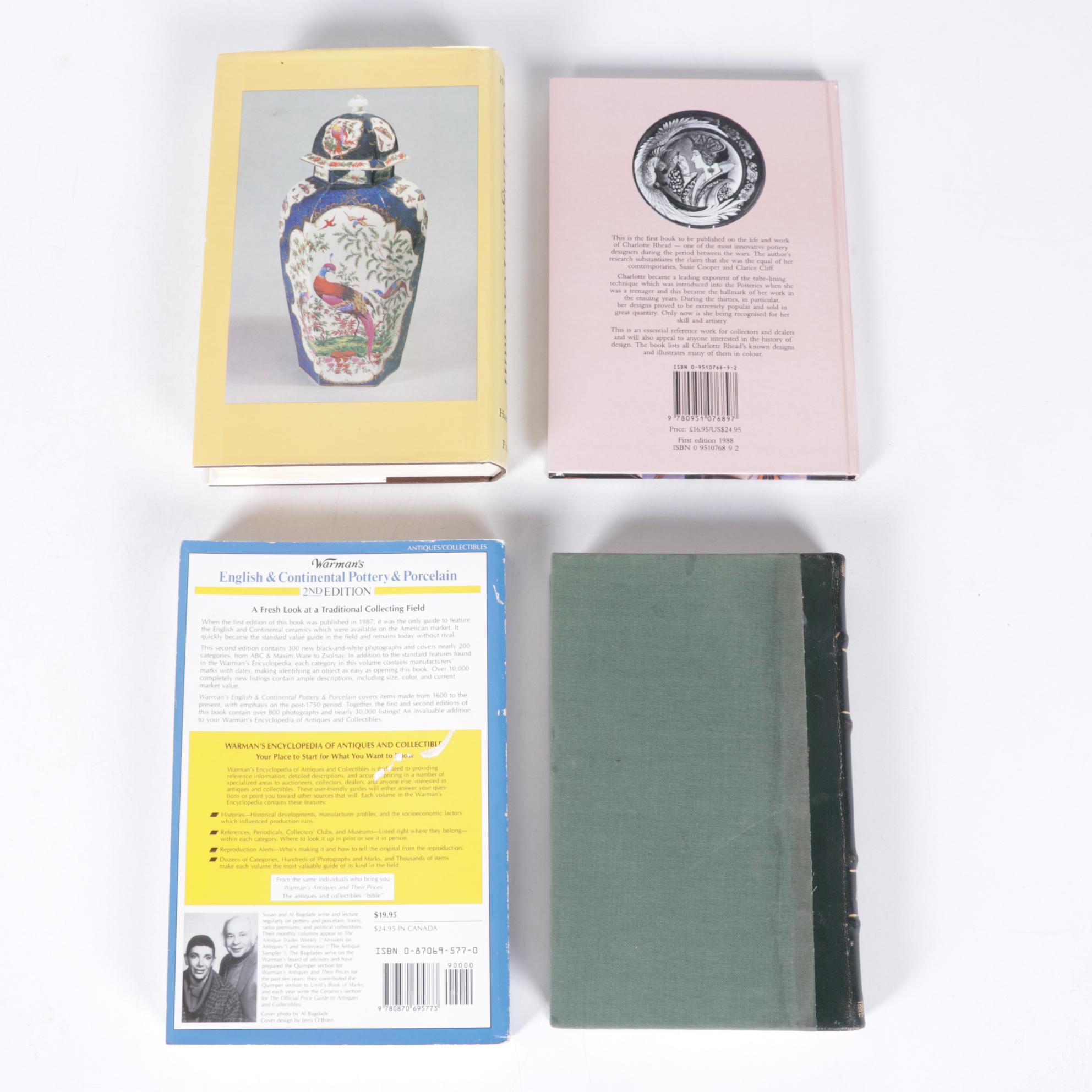 "Old English Porcelain" by W. B. Honey and More Antiques and Collectibles Books