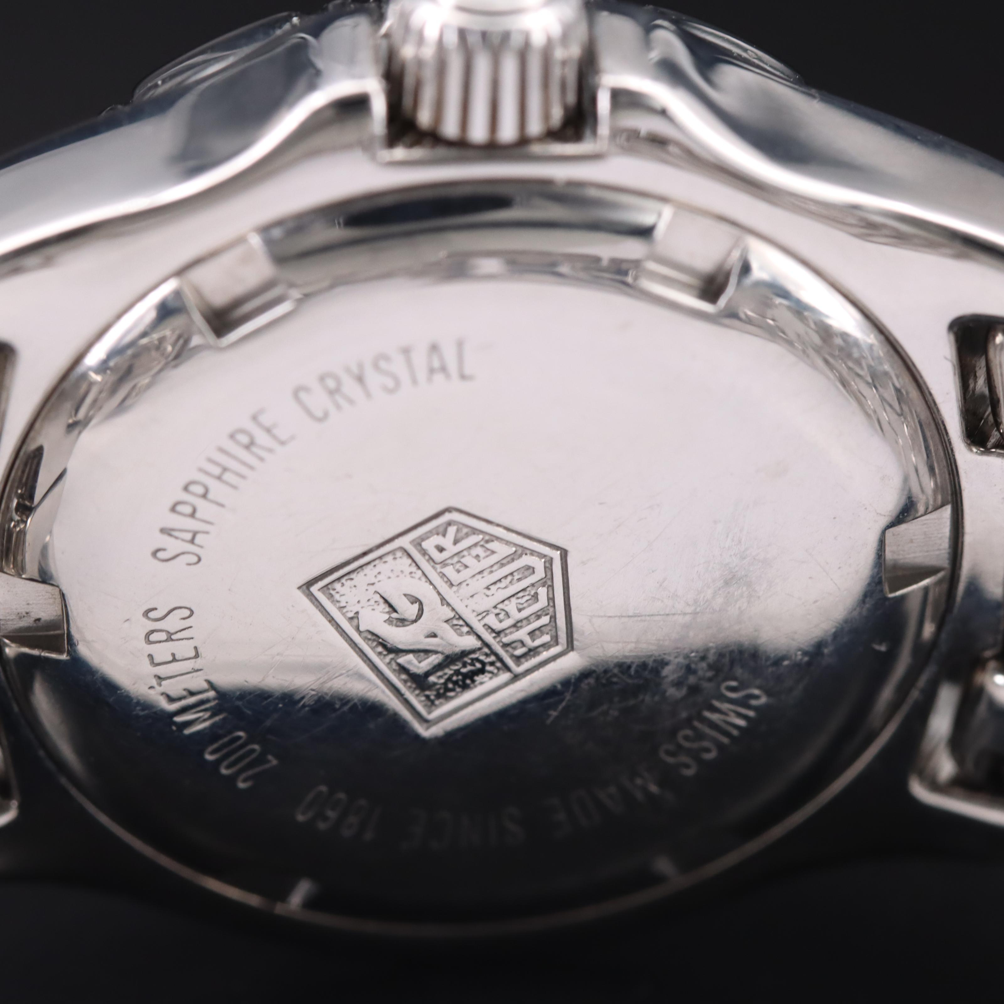 TAG Heuer Professional Date Stainless Steel Quartz Watch