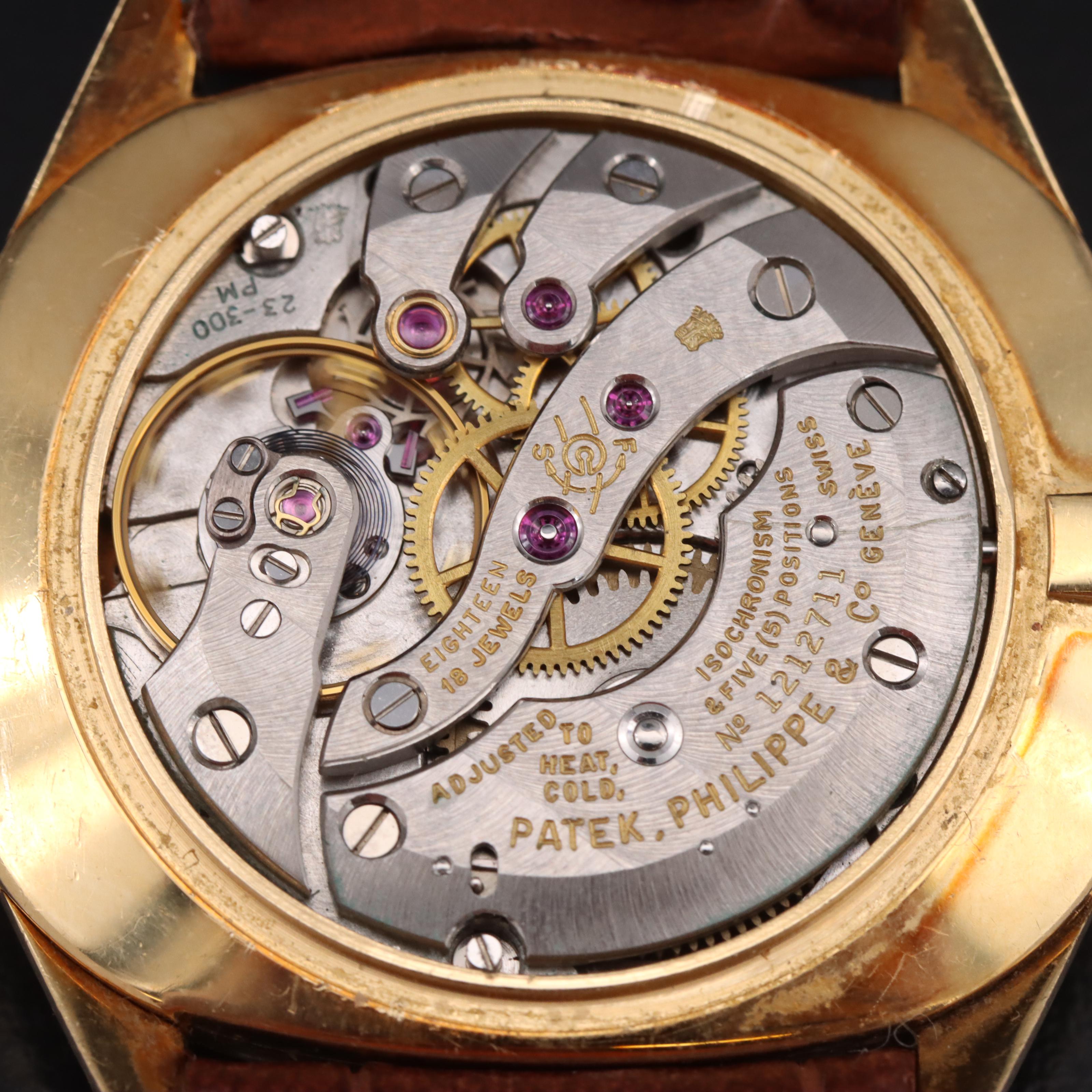 18K Patek Philippe Golden Ellipse Watch