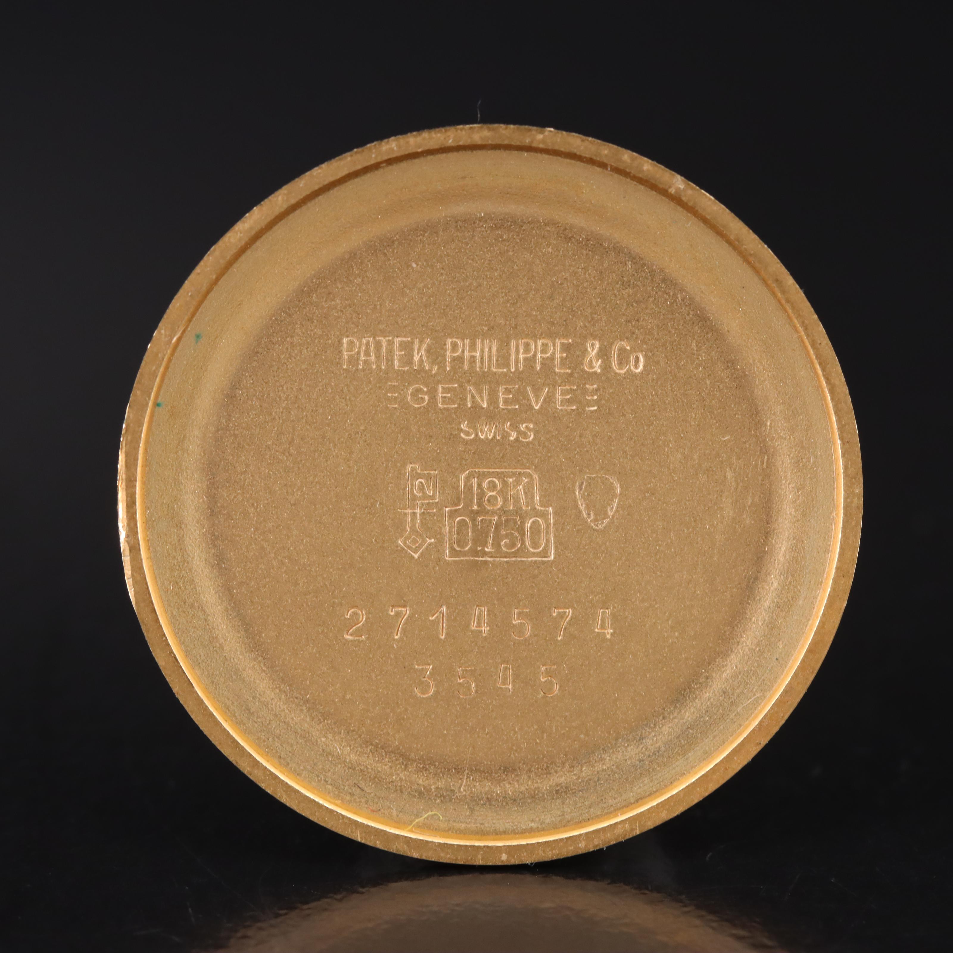 18K Patek Philippe Golden Ellipse Watch