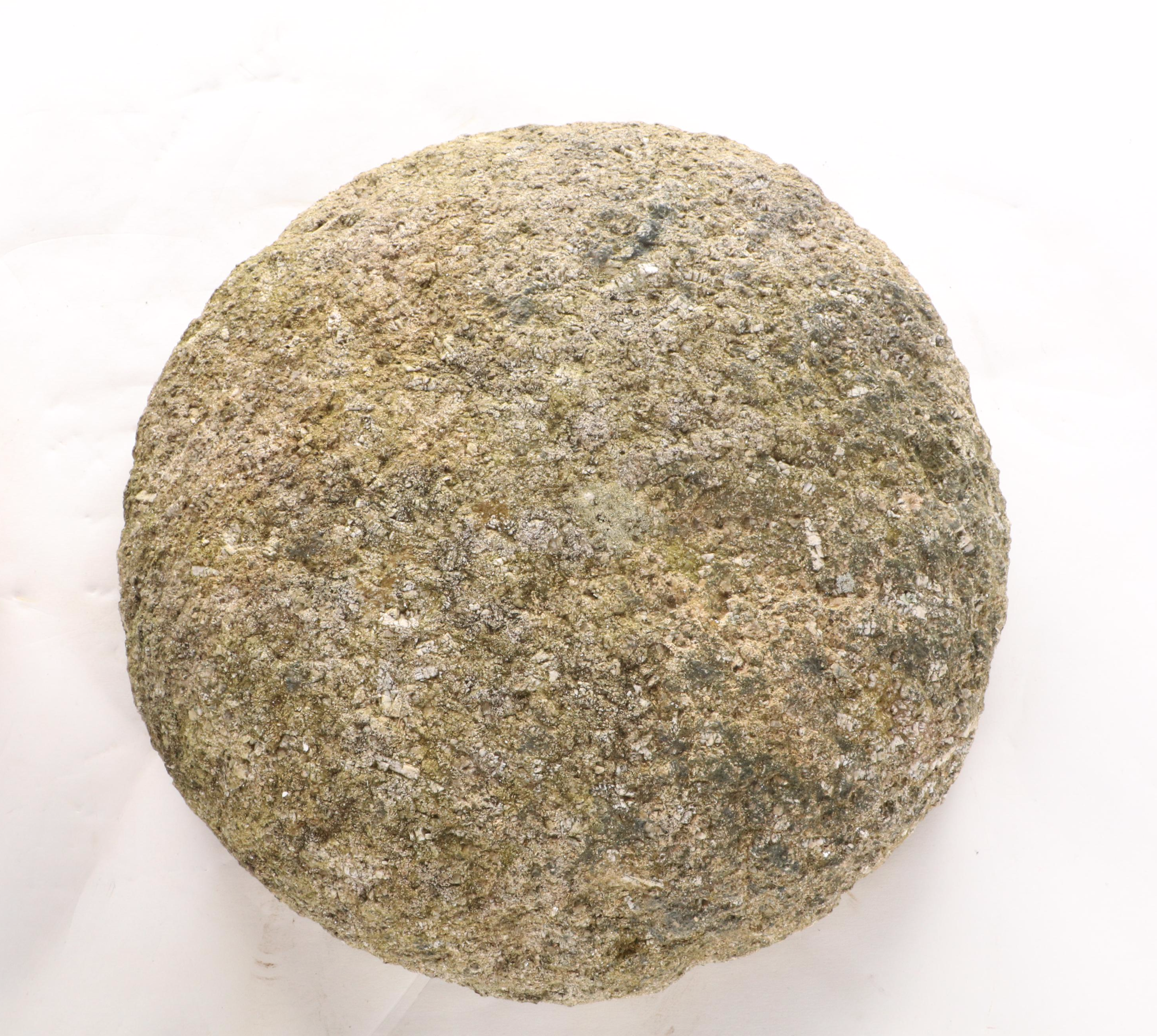 Hand-Carved Staddle Stone, Antique, Possibly English