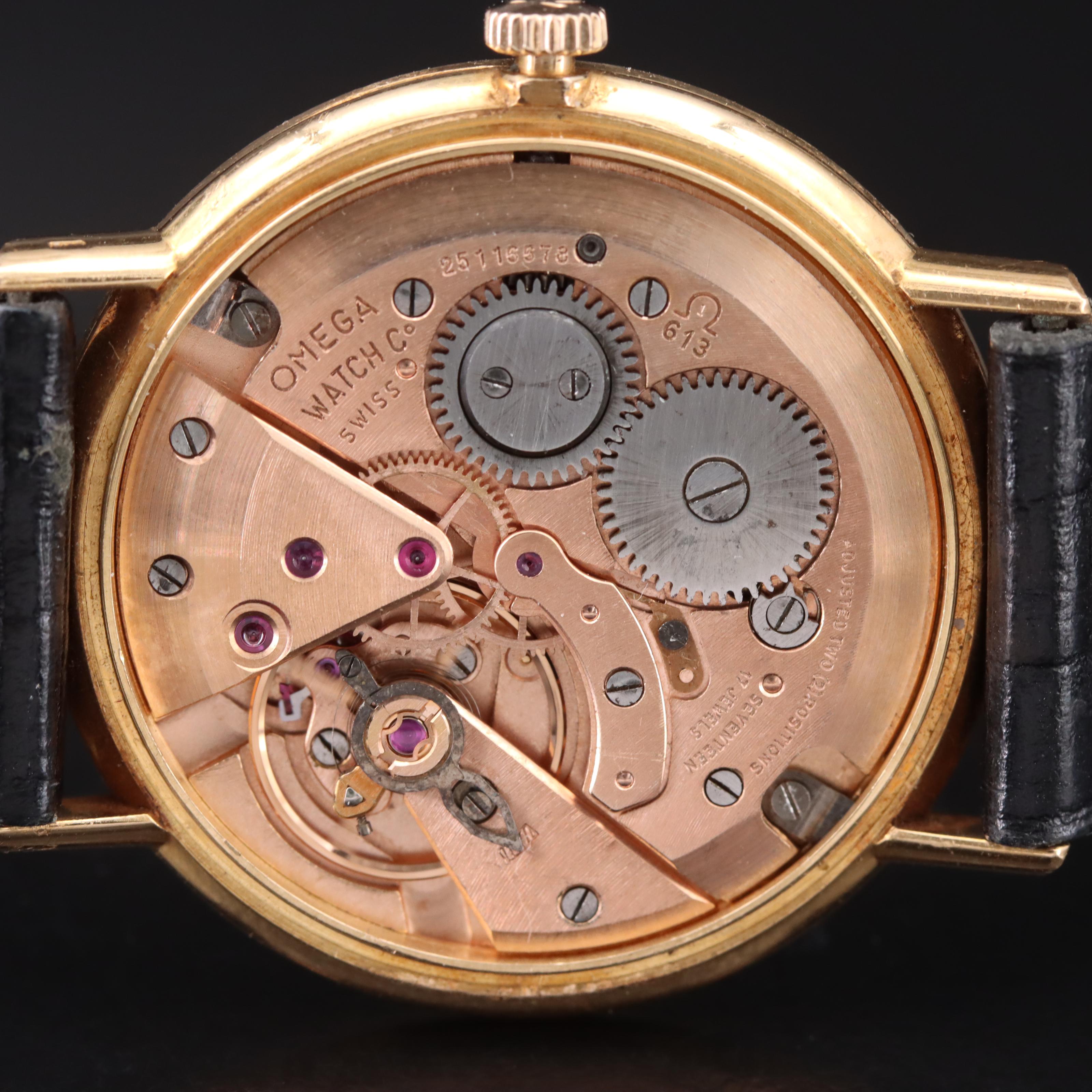 1967 18K Omega Hand-Wind Watch