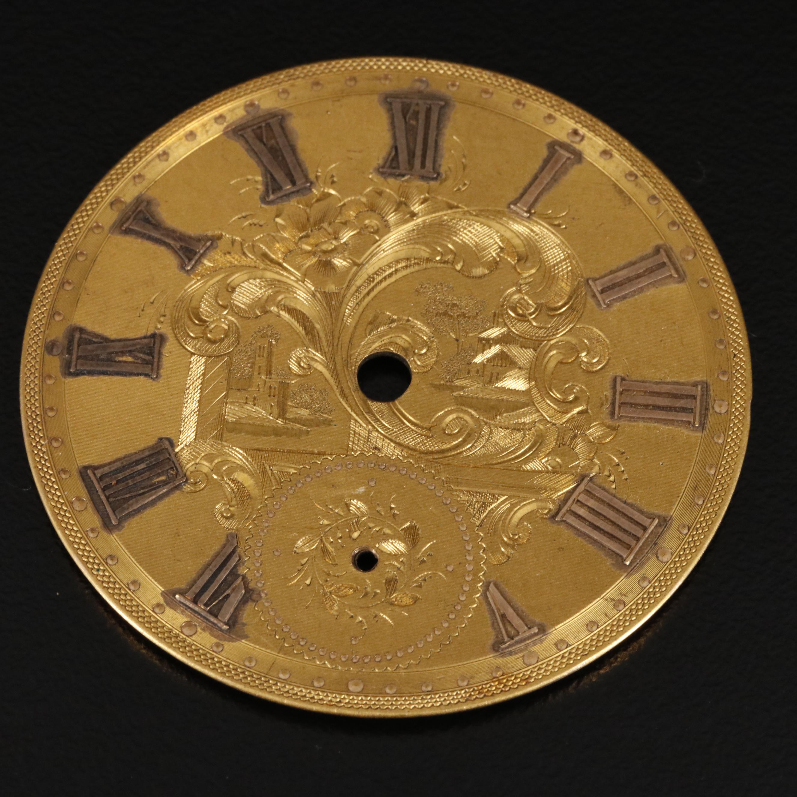 Pocket Watch Face Collection Featuring Hamilton, Longines and Illinois Watch Co.