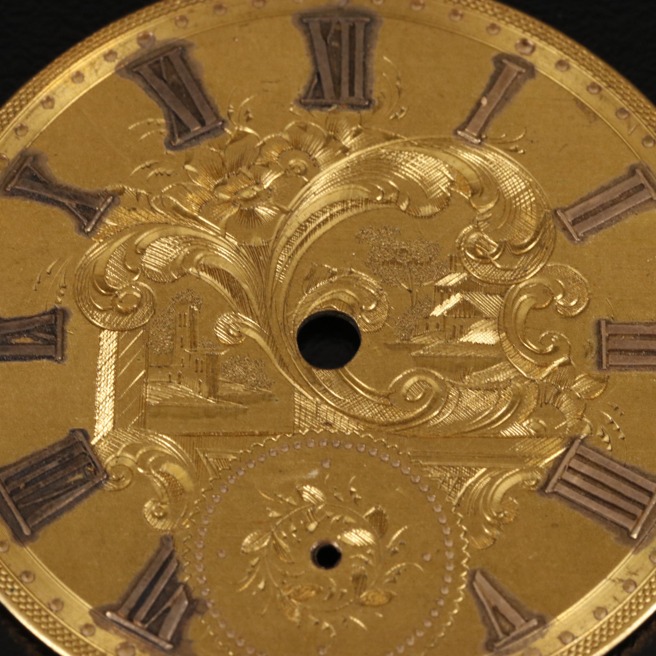 Pocket Watch Face Collection Featuring Hamilton, Longines and Illinois Watch Co.