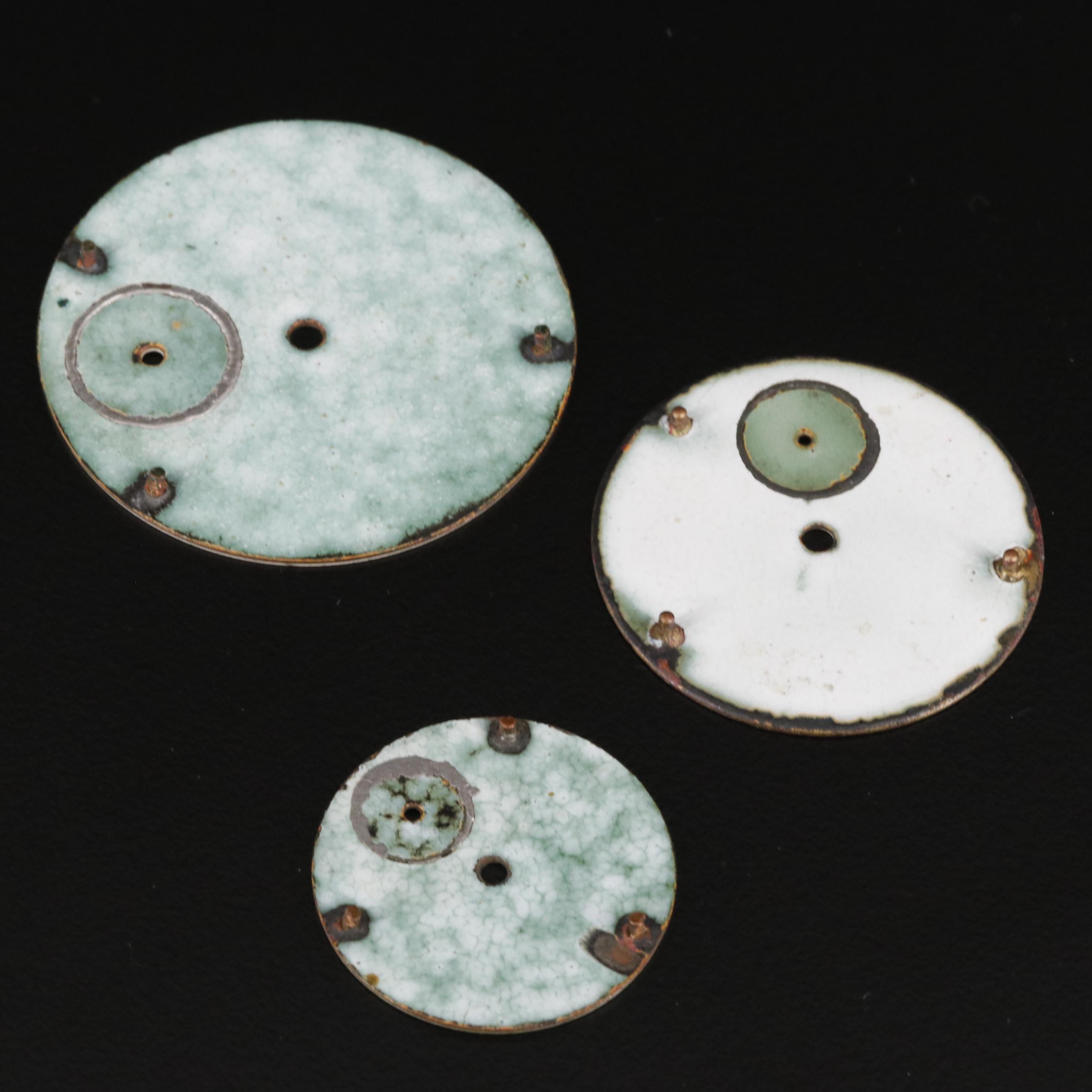 Pocket Watch Face Collection Featuring Hamilton, Longines and Illinois Watch Co.