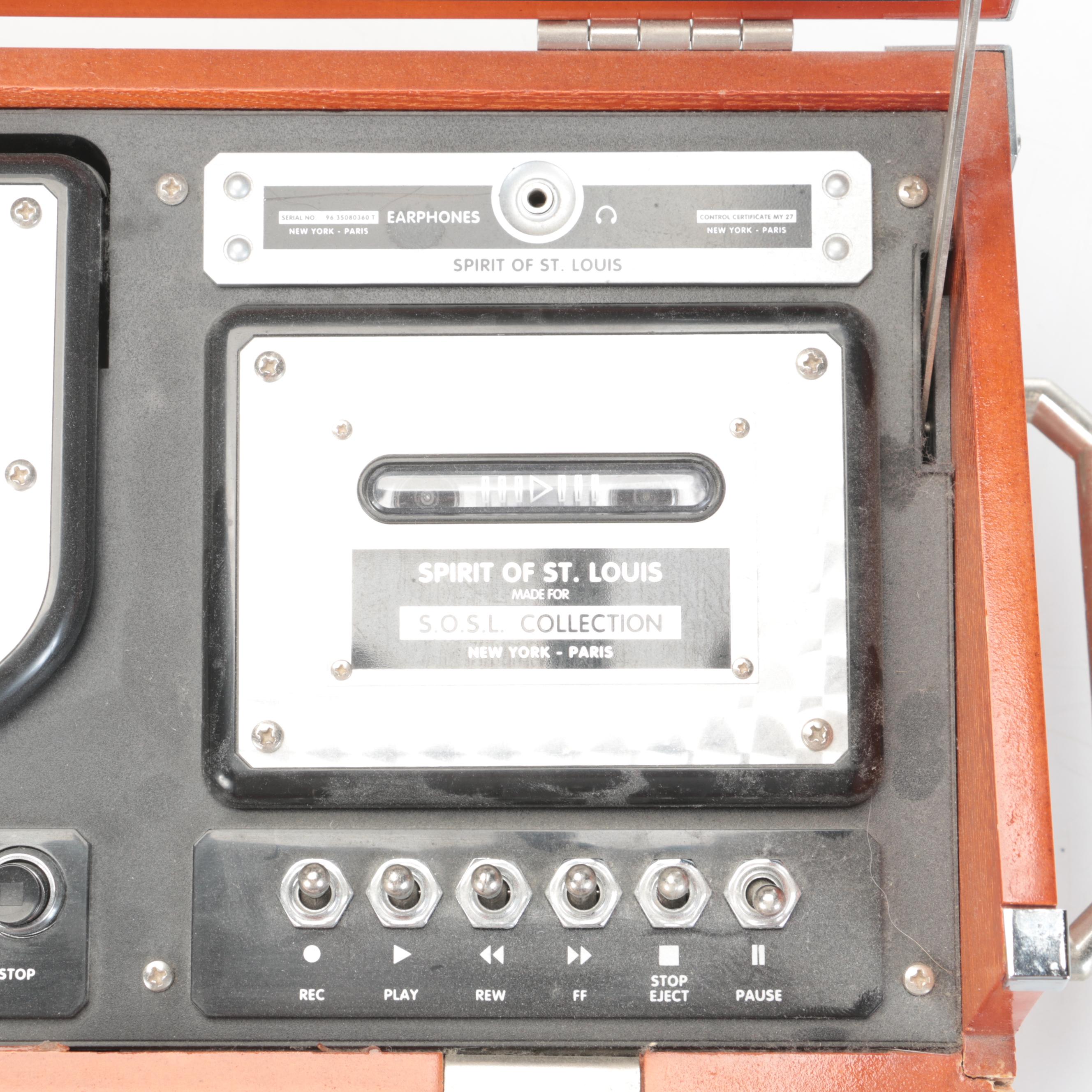 Spirit of St. Louis Collection MK II Field Radio, CD and Cassette Player, 1997