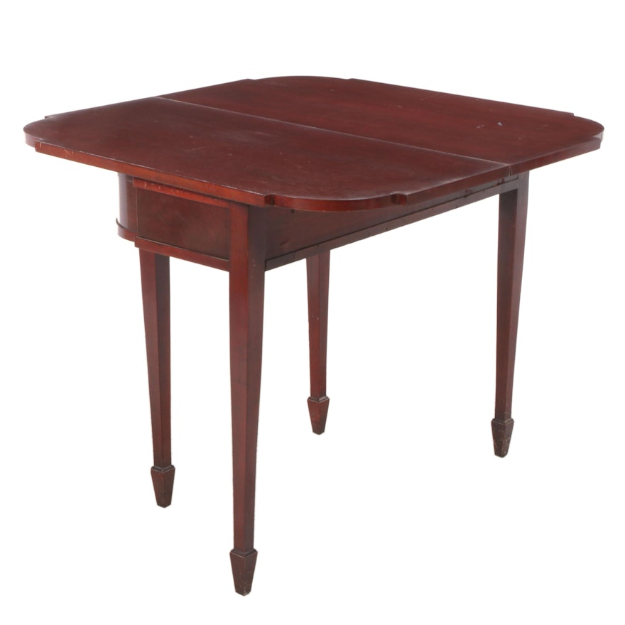 Federal Style Mahogany Games Table, Early to Mid 20th Century