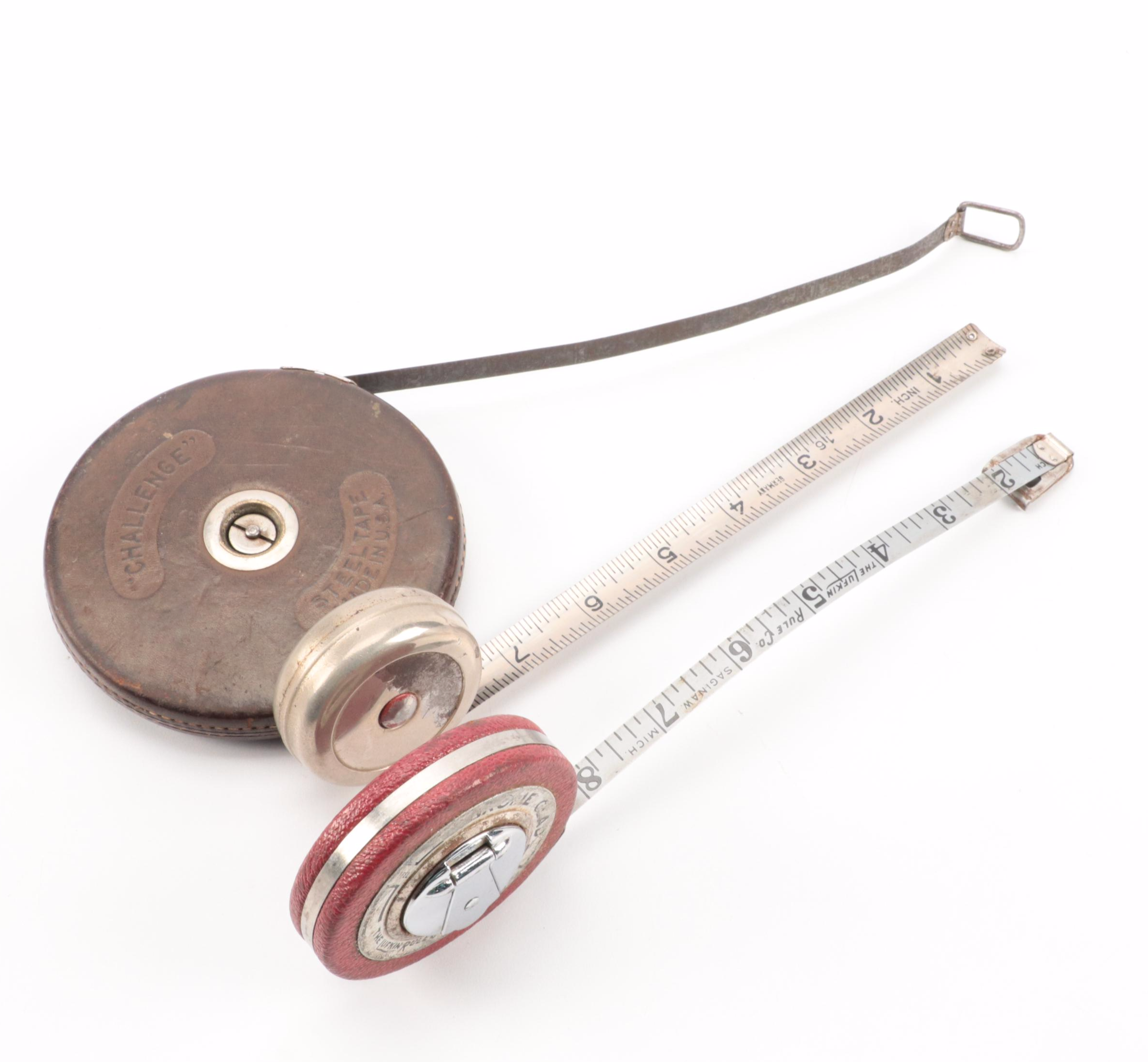 Lufkin, Master, Stanley and Other Tape Measures, Mid-20th Century