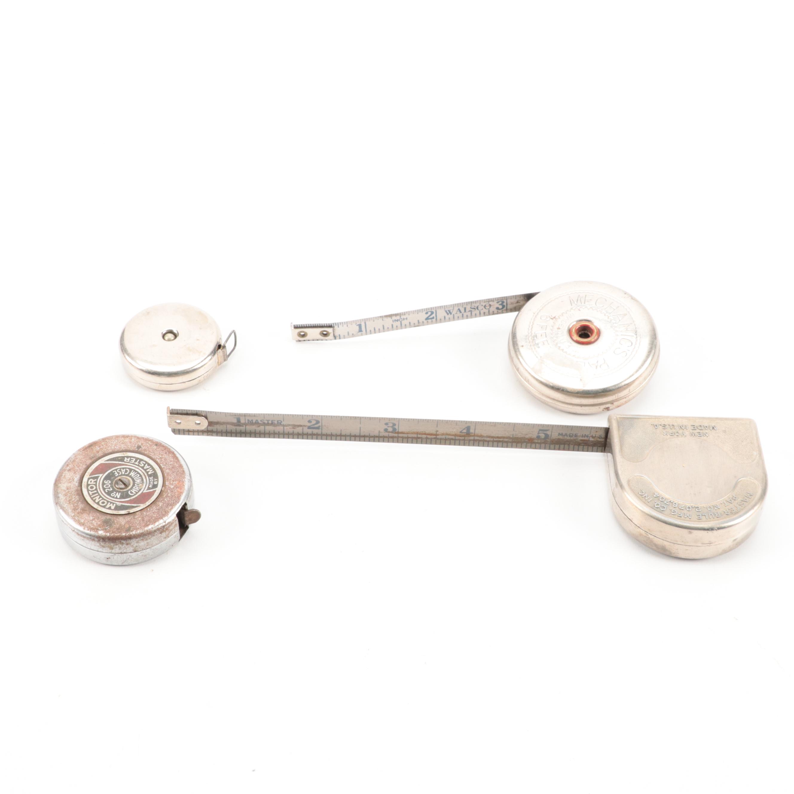 Lufkin, Master, Stanley and Other Tape Measures, Mid-20th Century