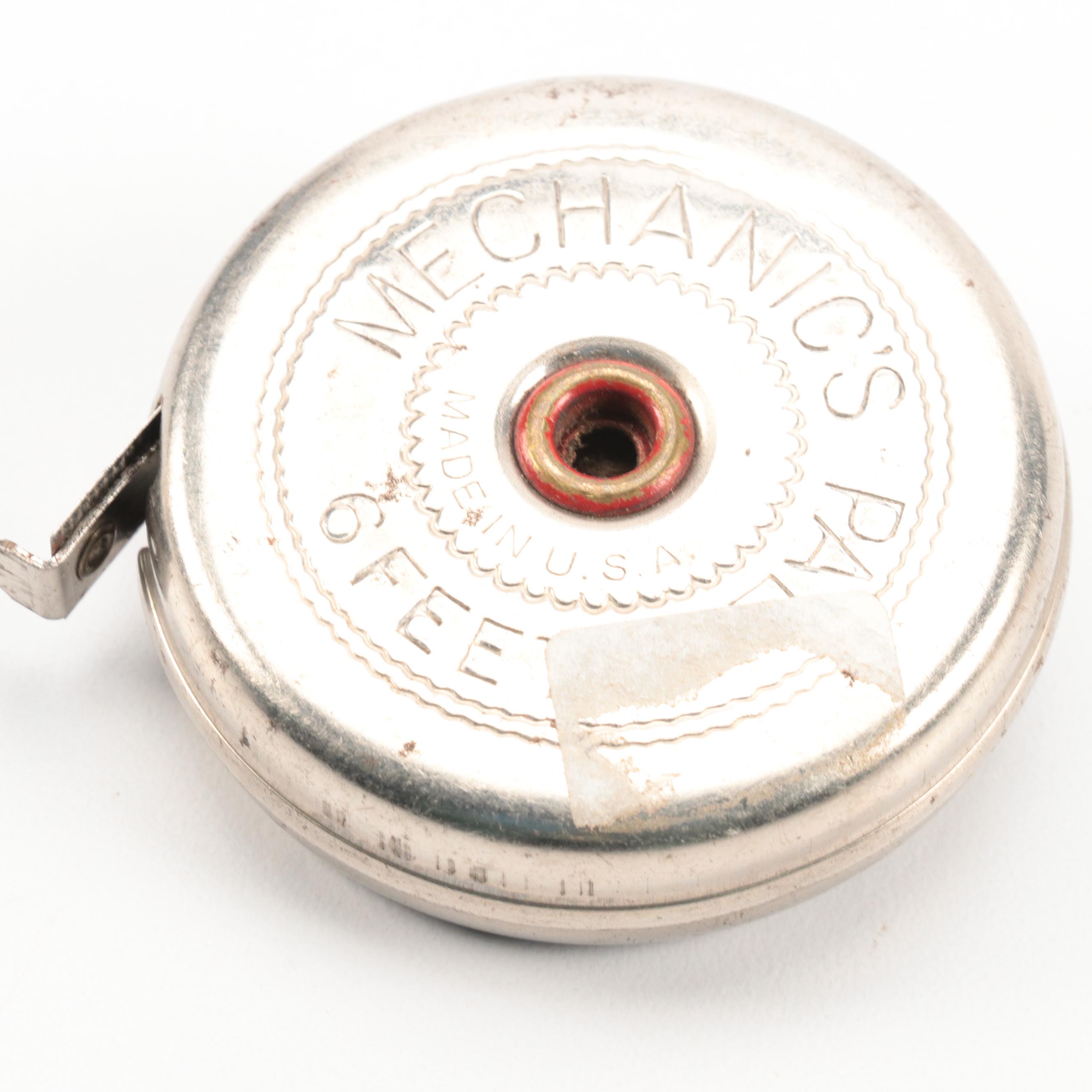 Lufkin, Master, Stanley and Other Tape Measures, Mid-20th Century