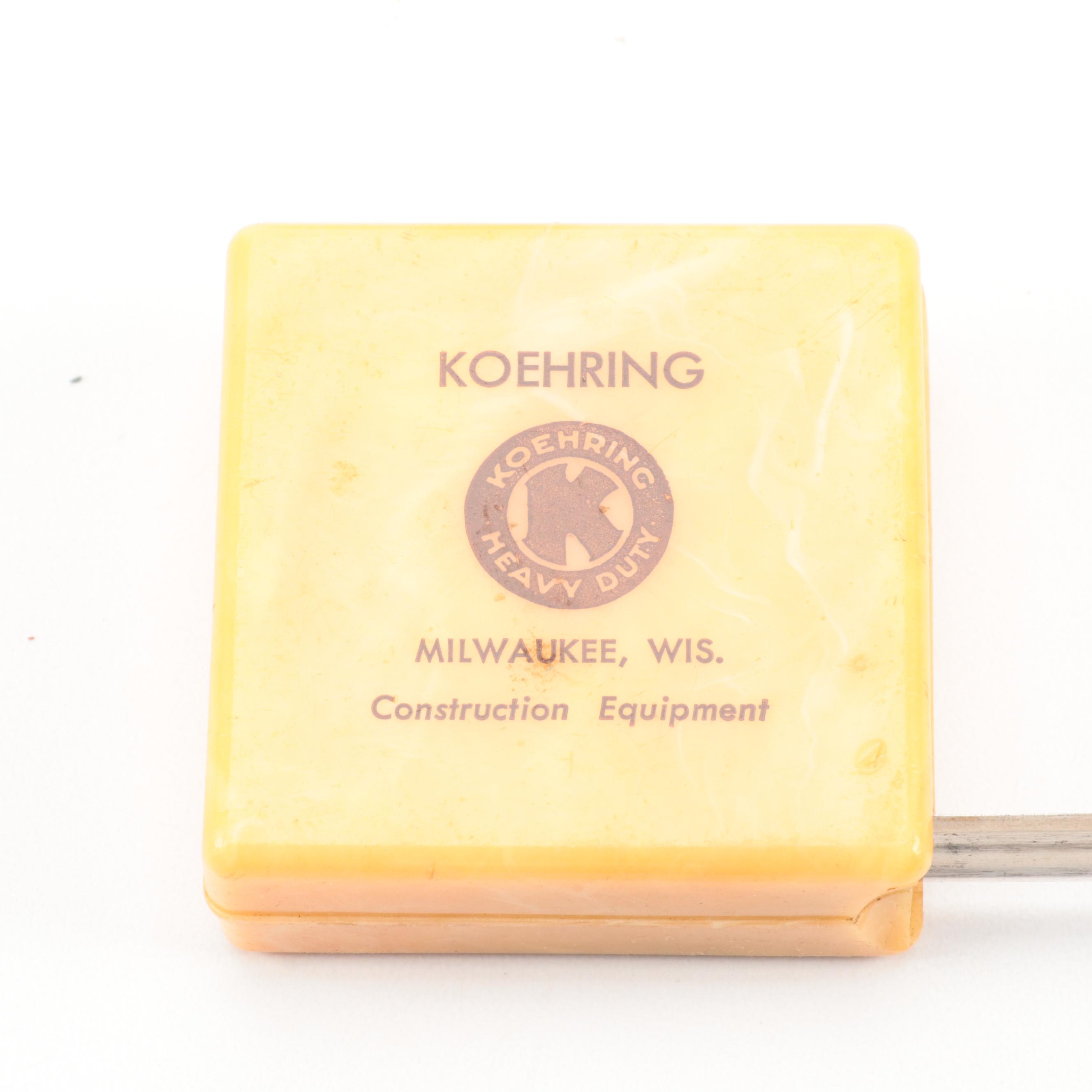 Lufkin, Master, Stanley and Other Tape Measures, Mid-20th Century