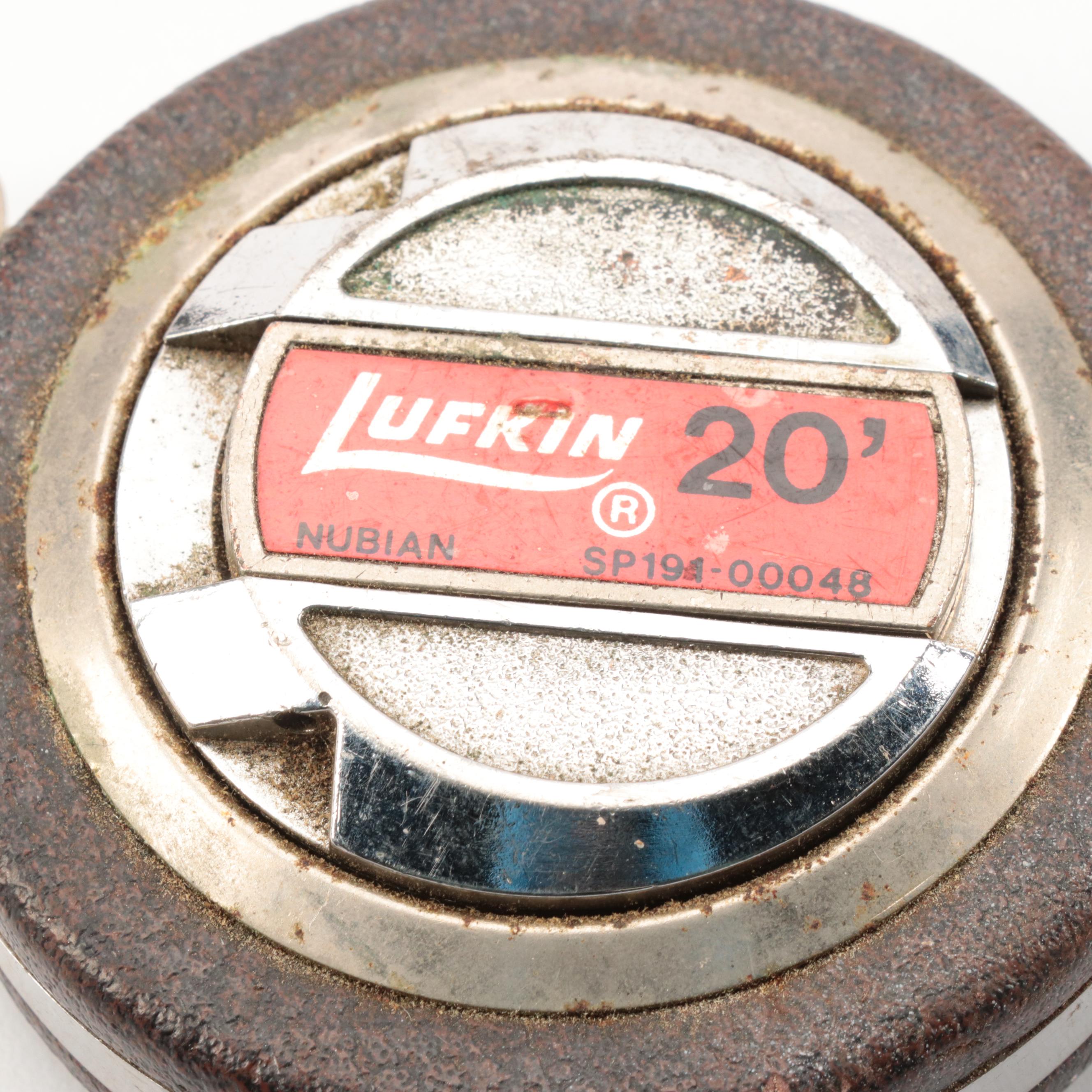 Lufkin, Master, Stanley and Other Tape Measures, Mid-20th Century
