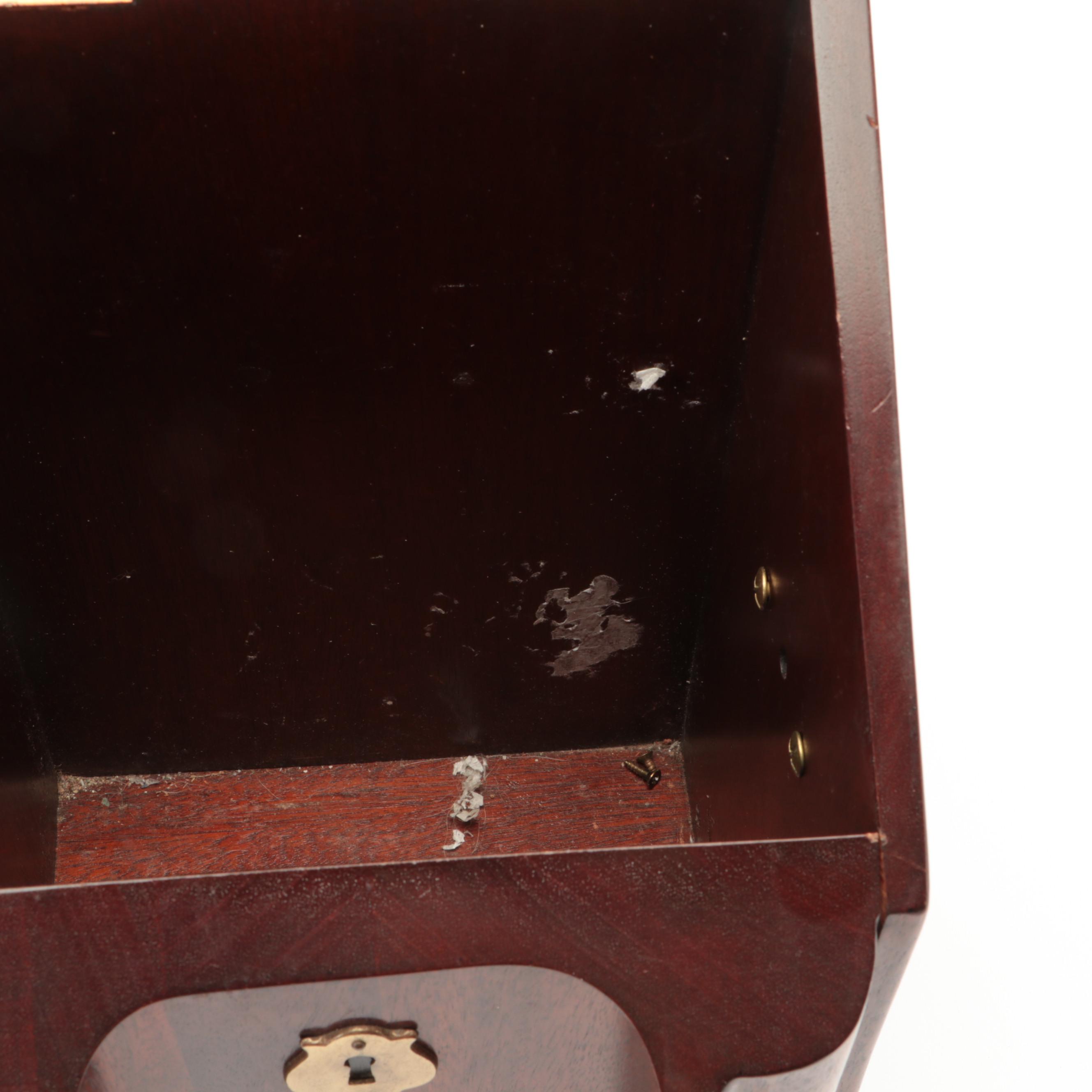 Georgian Style Mahogany Knife Box