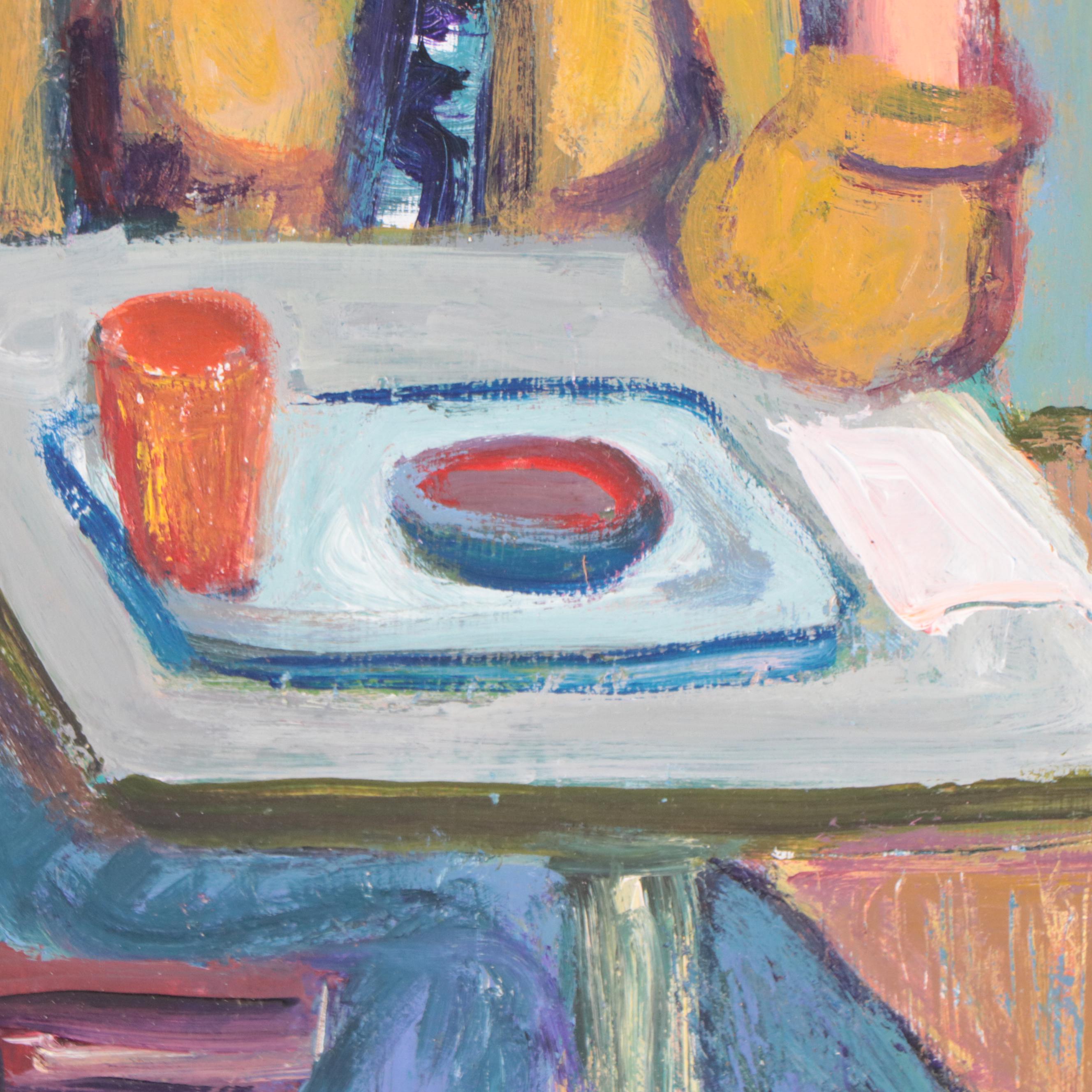 Marina Mozhayeva Oil Painting of Dining Figure