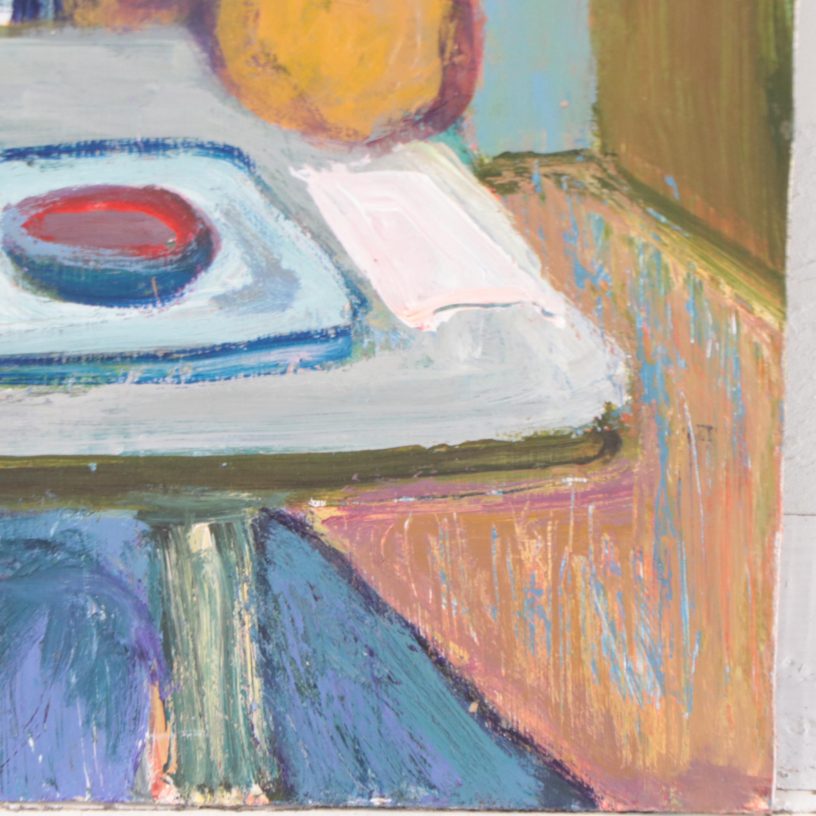 Marina Mozhayeva Oil Painting of Dining Figure