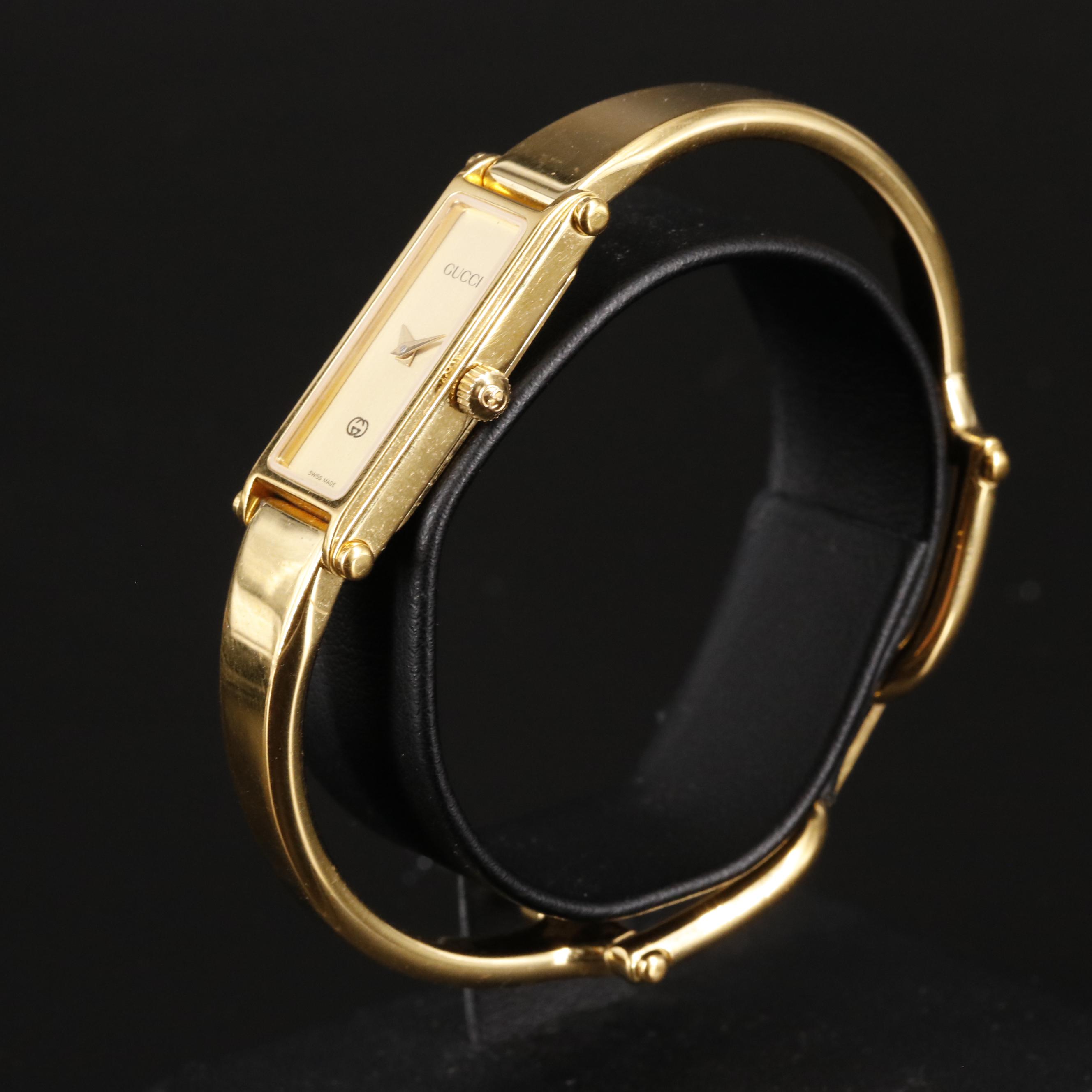 Gucci 1500L Bangle Watch
