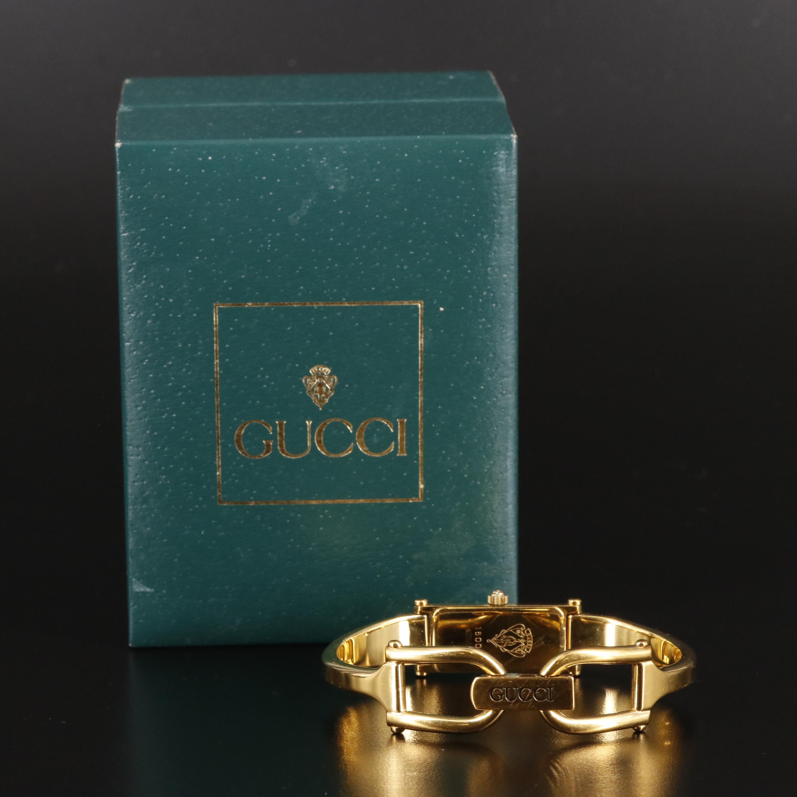 Gucci 1500L Bangle Watch