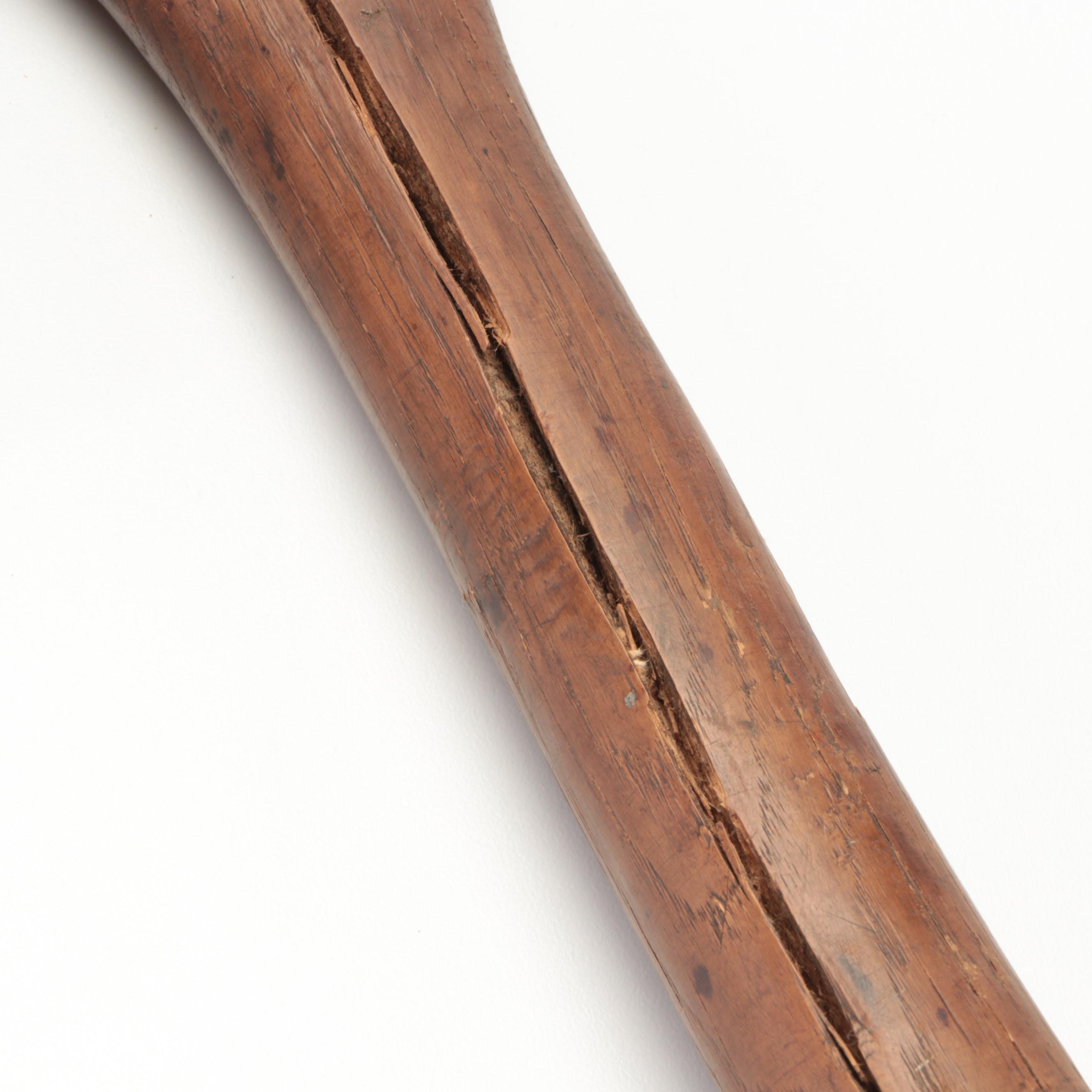 Cooper's Side Axe with Assorted Wooden and Burl Head Mallets