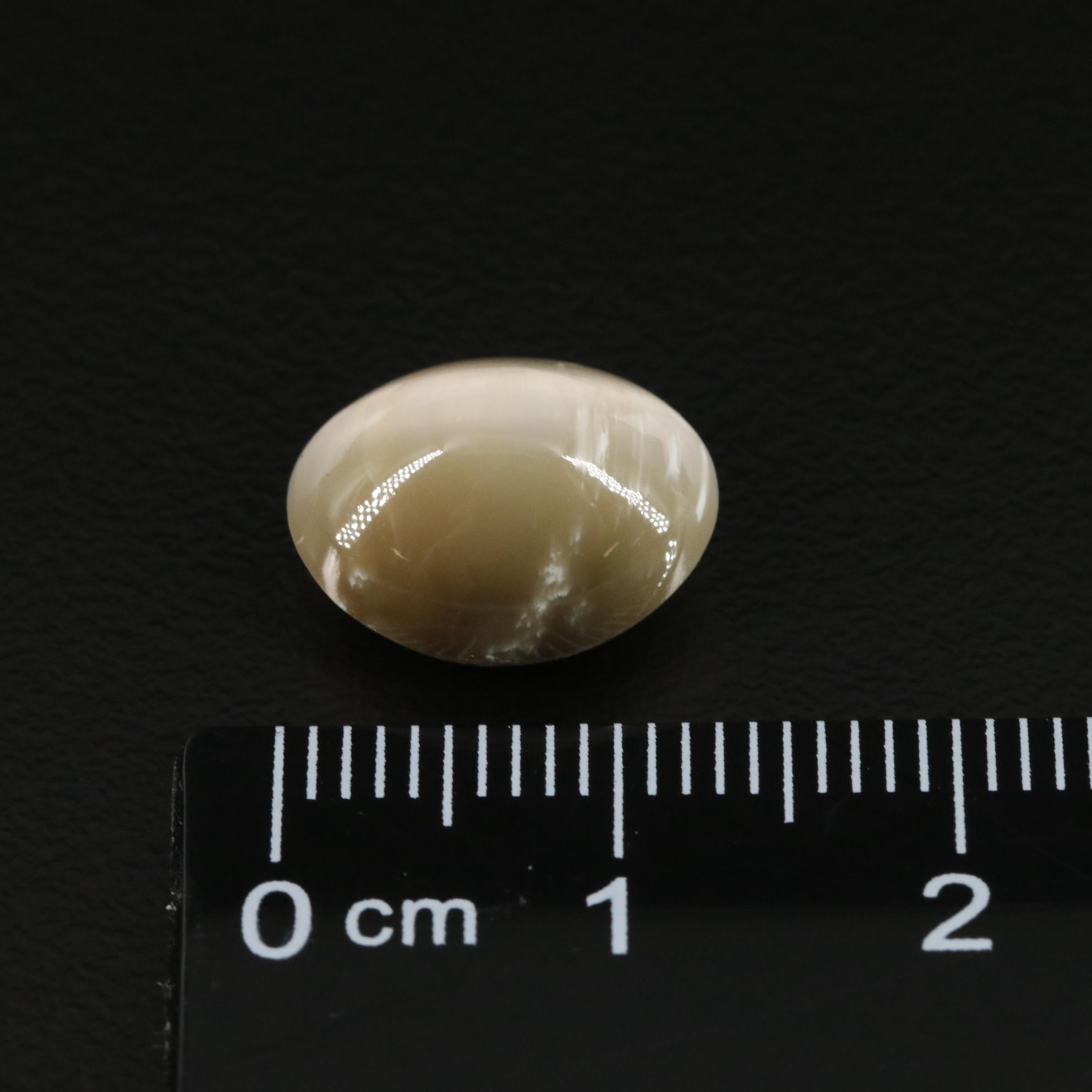 Loose 6.30 CT Cat's Eye Quartz